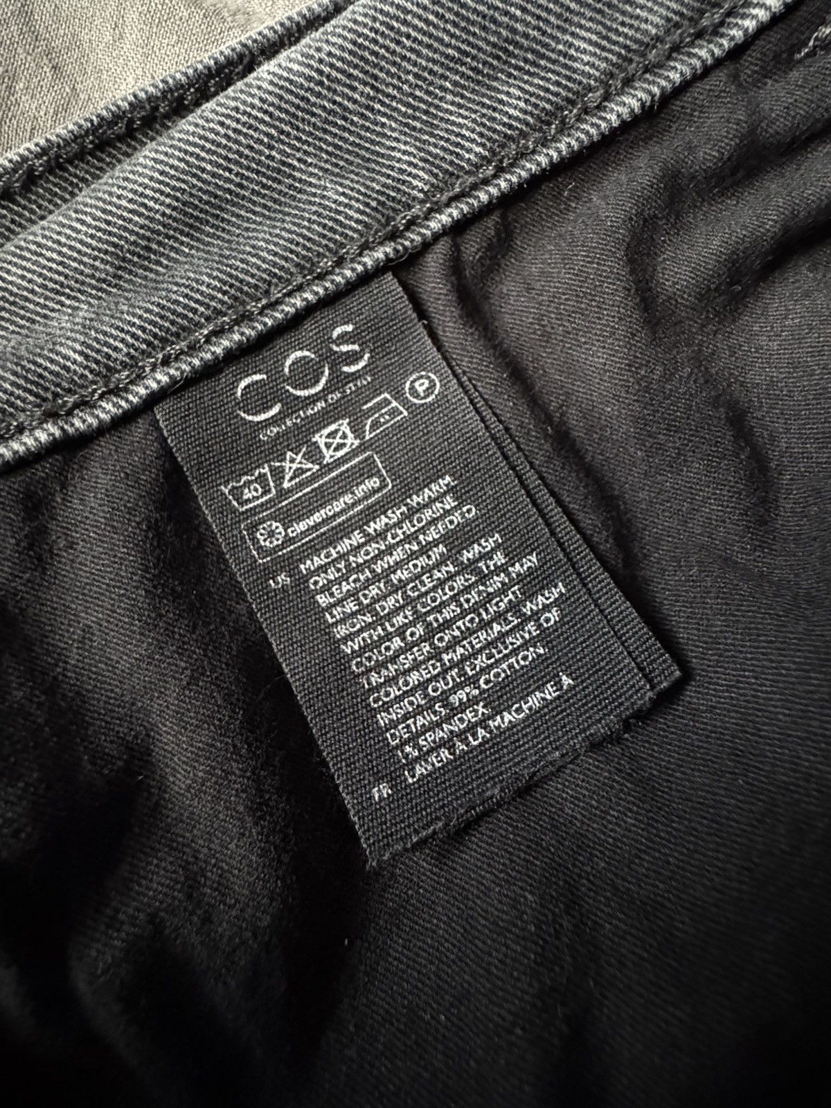 Cos COS Grey Straight-Leg Denim Jeans Size US 31 - 4 Thumbnail