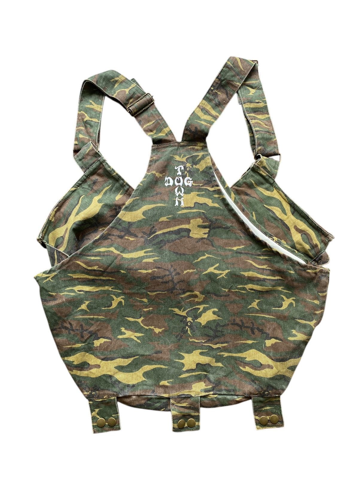 Dogtown × Vintage Vintage 90’s Dogtown Camo Tactical Vest Size US M / EU 48-50 / 2 - 4 Thumbnail