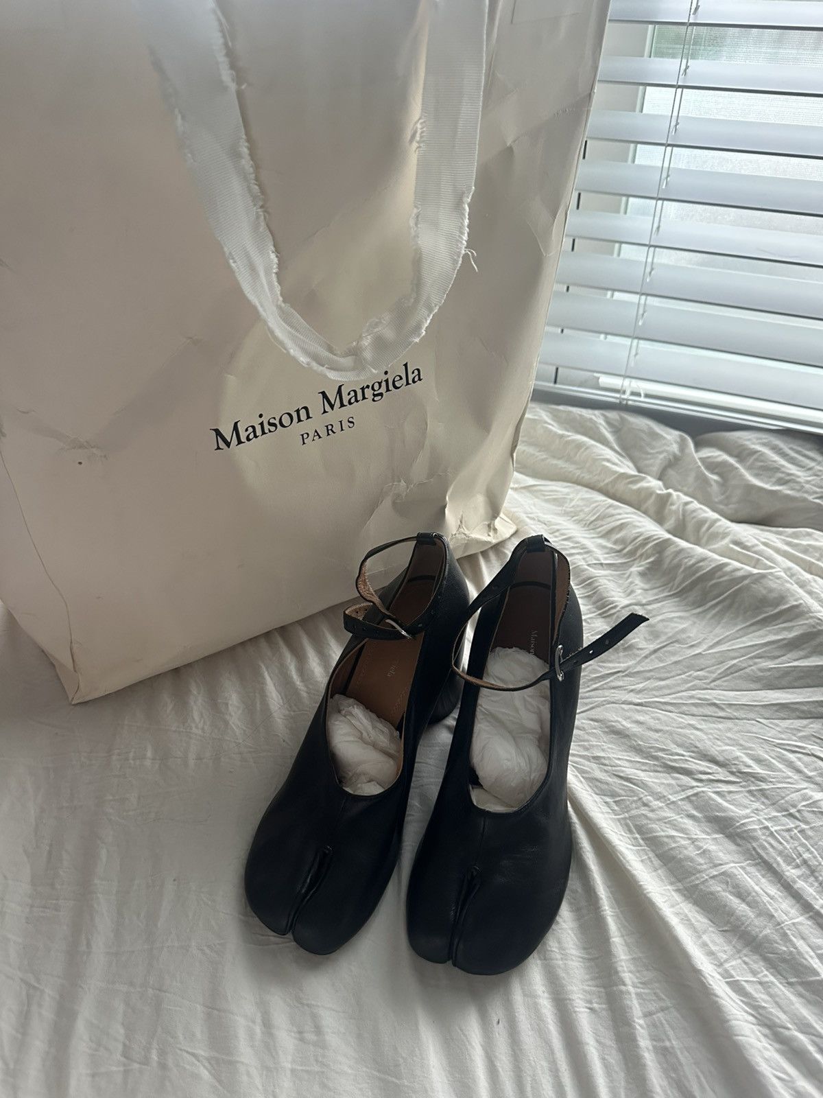 Maison Margiela Maison Margiela Tabi Mary Jane Heels — Size 39 (US 9) Size US 9 / IT 39 - 5 Thumbnail