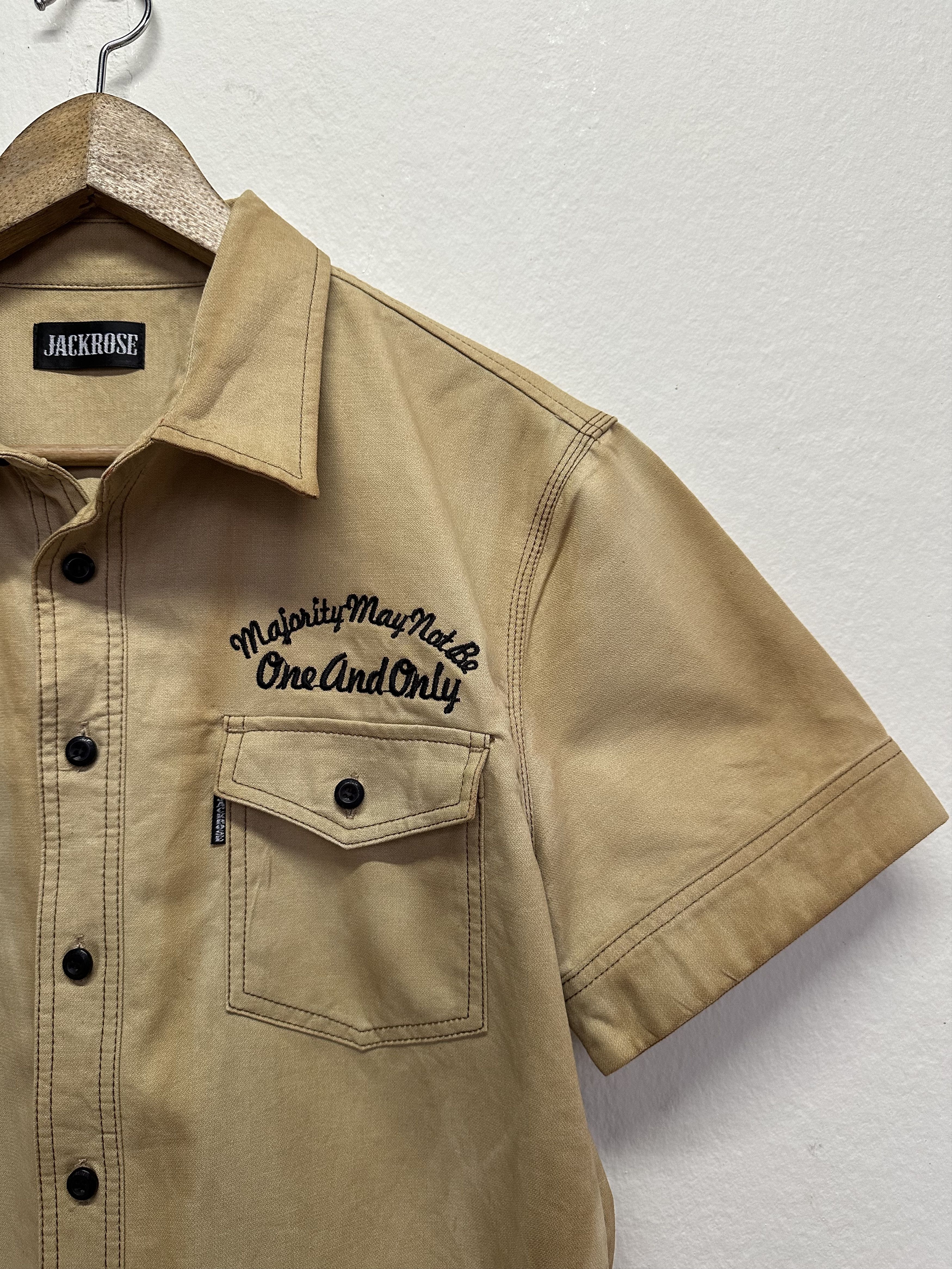 JACKROSE Japanese Brand JackRose Gusset Workers Shirt Size US M / EU 48-50 / 2 - 9 Thumbnail