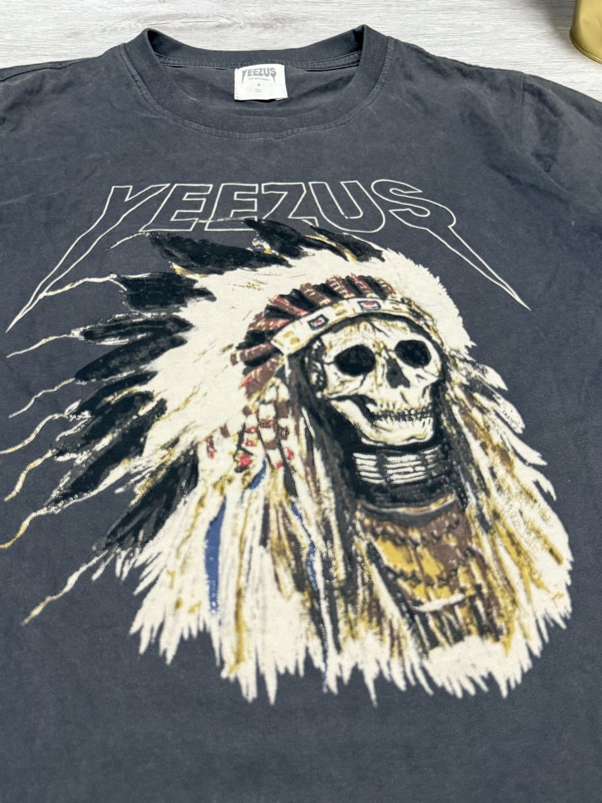 Kanye West Kanye West Yeezus Indian skull tee shirt Wes Lang Size US M / EU 48-50 / 2 - 4 Thumbnail
