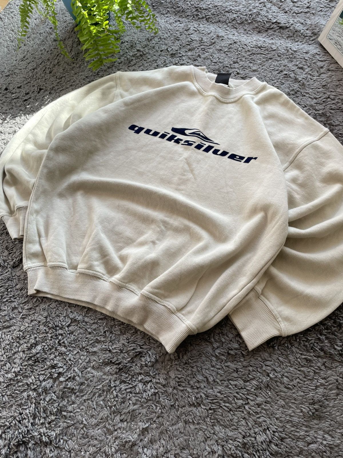 Quiksilver × Vintage 00s Quicksilver Sweatshirt Streetwear Vintage Logo Y2k Rare Size US M / EU 48-50 / 2 - 5 Thumbnail