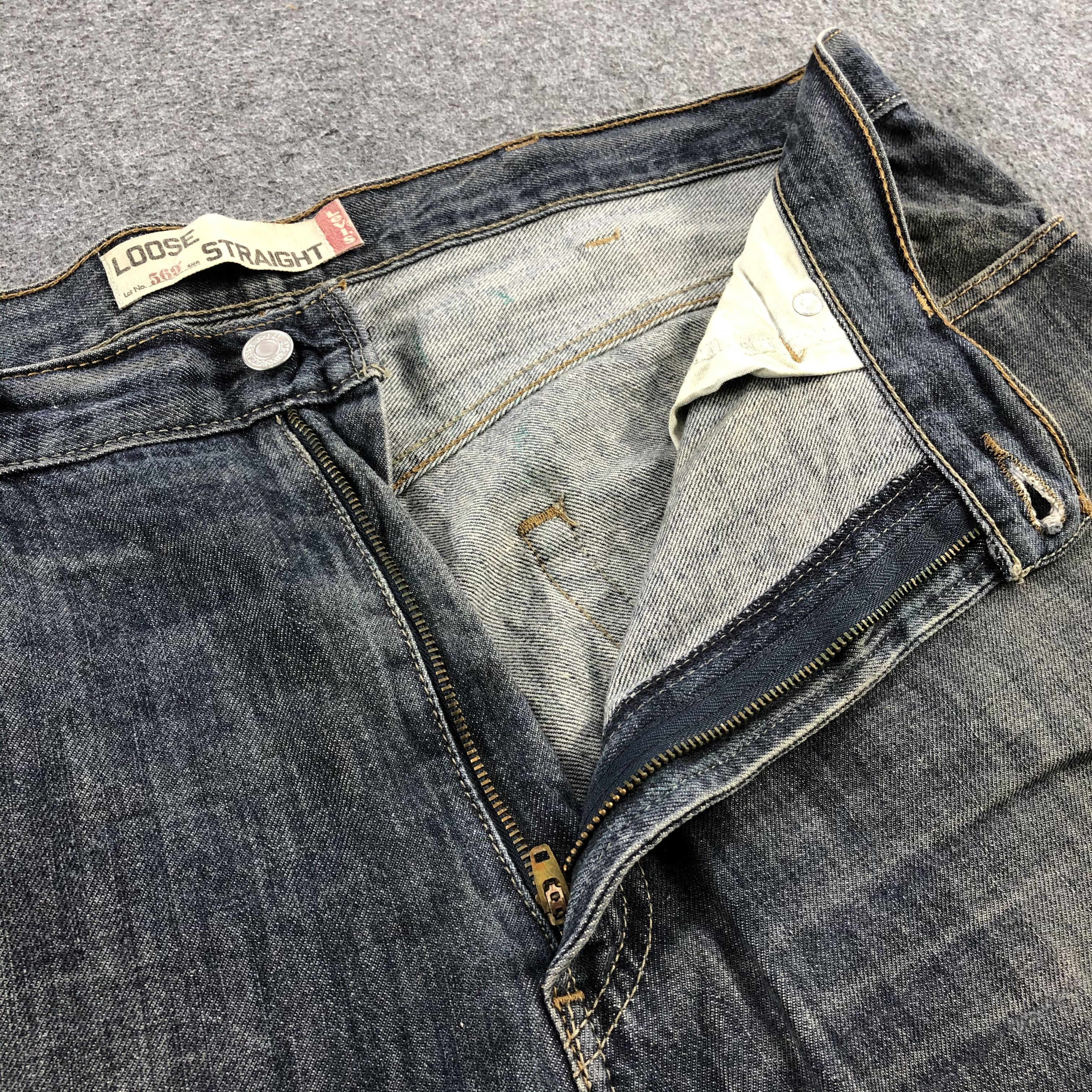 Levi's Vintage Rusty Levis 569 Jeans-J937 Size US 39 - 8 Thumbnail