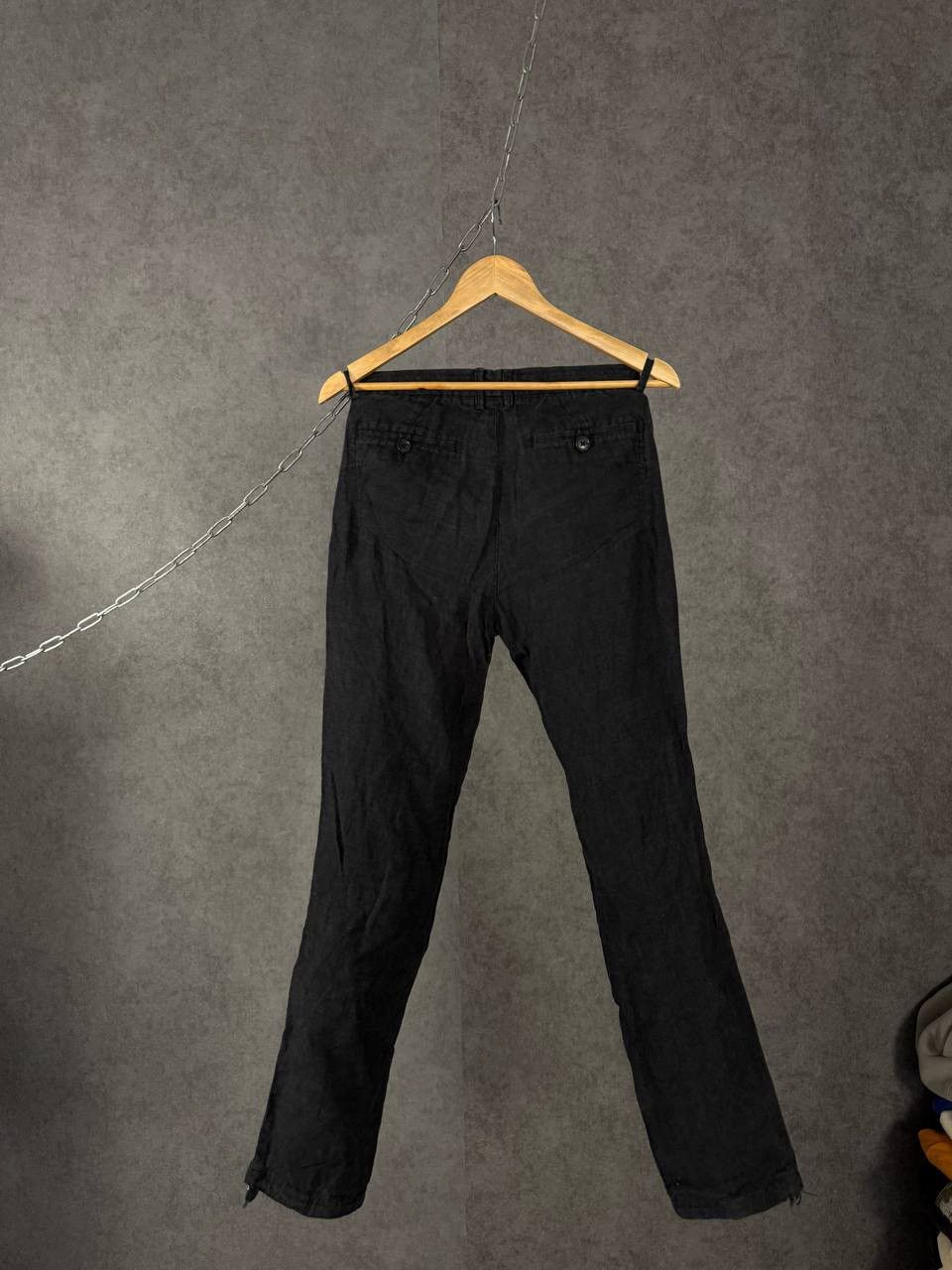 Armani Armani Exchange luxury designer linen pants Size US 28 / EU 44 - 6 Thumbnail