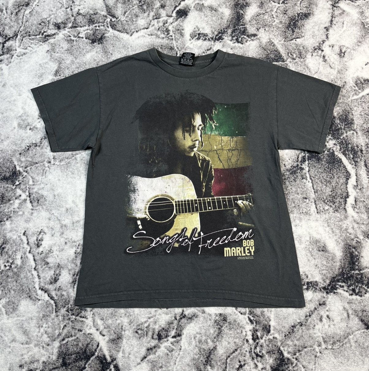 Bob Marley Bob Marley Songs of Freedom 2009 Reggae Graphic Tee Size US L / EU 52-54 / 3 - 1 Thumbnail