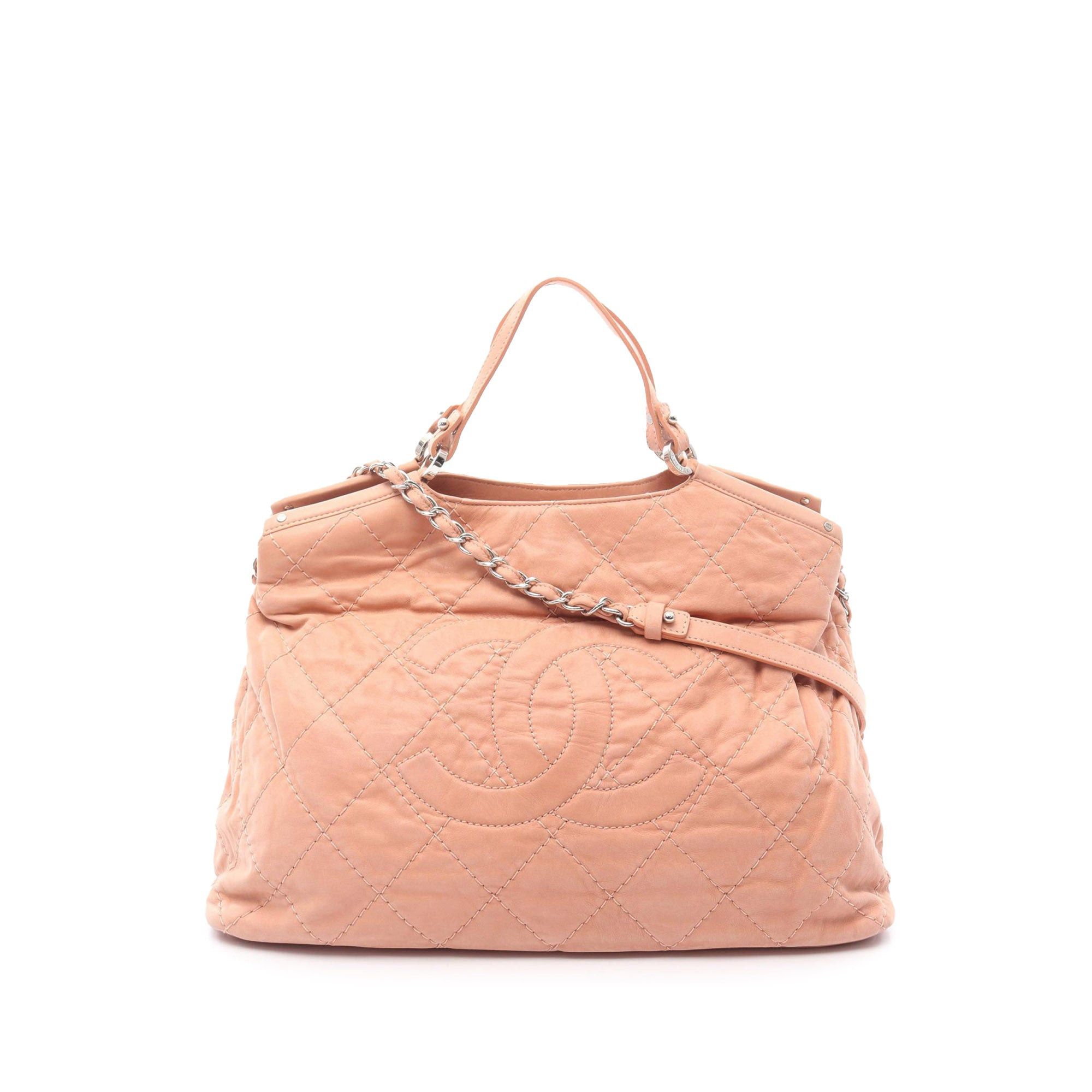 Chanel Large CC Quilted Suede Sea Hit Tote Size ONE SIZE - 1 Thumbnail