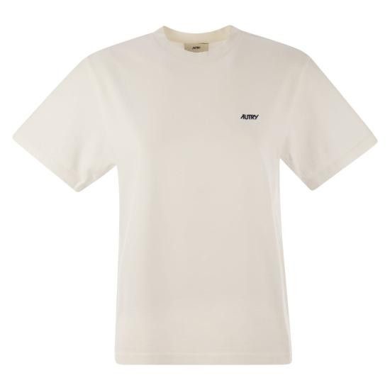 AUTRY AUTRY Women Polo Shirts TSPW WHITE Size S / US 4 / IT 40 - 1 Thumbnail