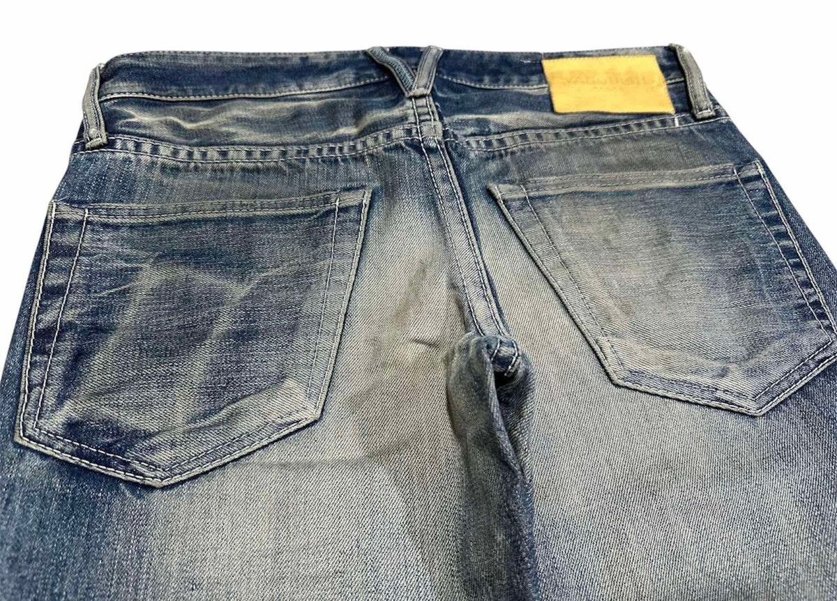 If Six Was Nine × Japanese Brand × Vanquish 🔥Archived Vanquish Mud Wash Flared Denim 2011 Size US 32 / EU 48 - 10 Thumbnail