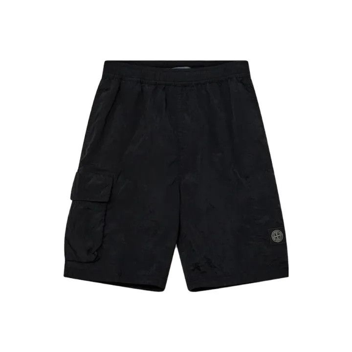 Stone Island Stone Island Black Casual Shorts for Men Size US 32 / EU 48 - 1 Thumbnail