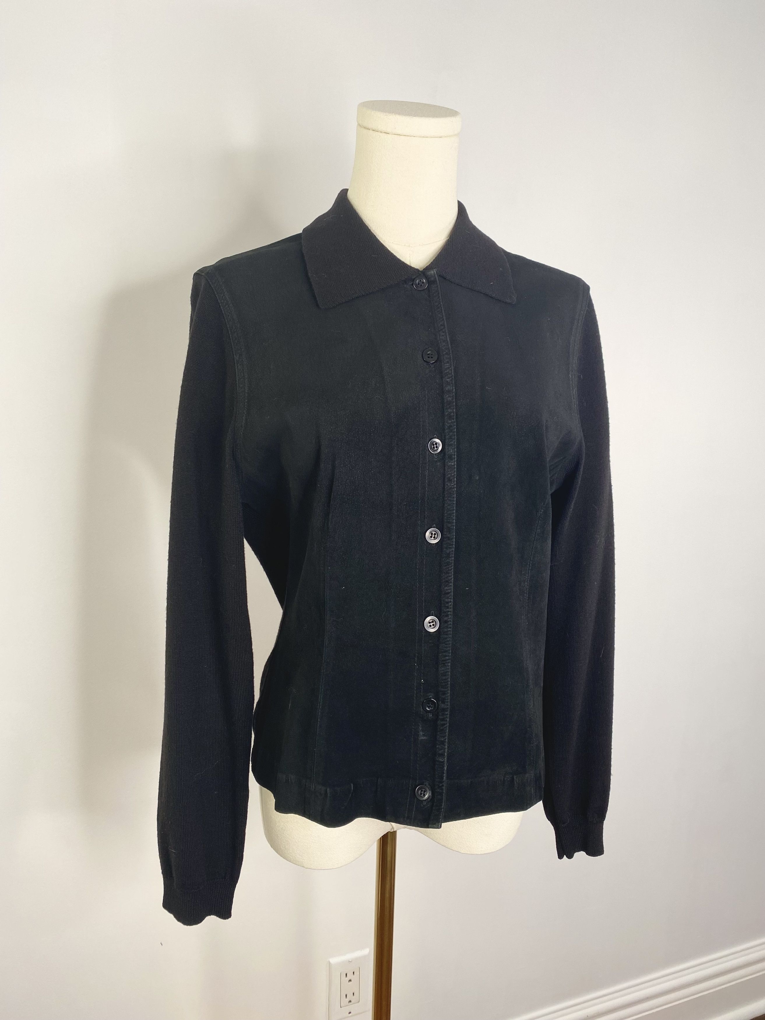 Emanuel Ungaro Emanuel Ungaro - Black Suede Coat Size M / US 6-8 / IT 42-44 - 1 Thumbnail