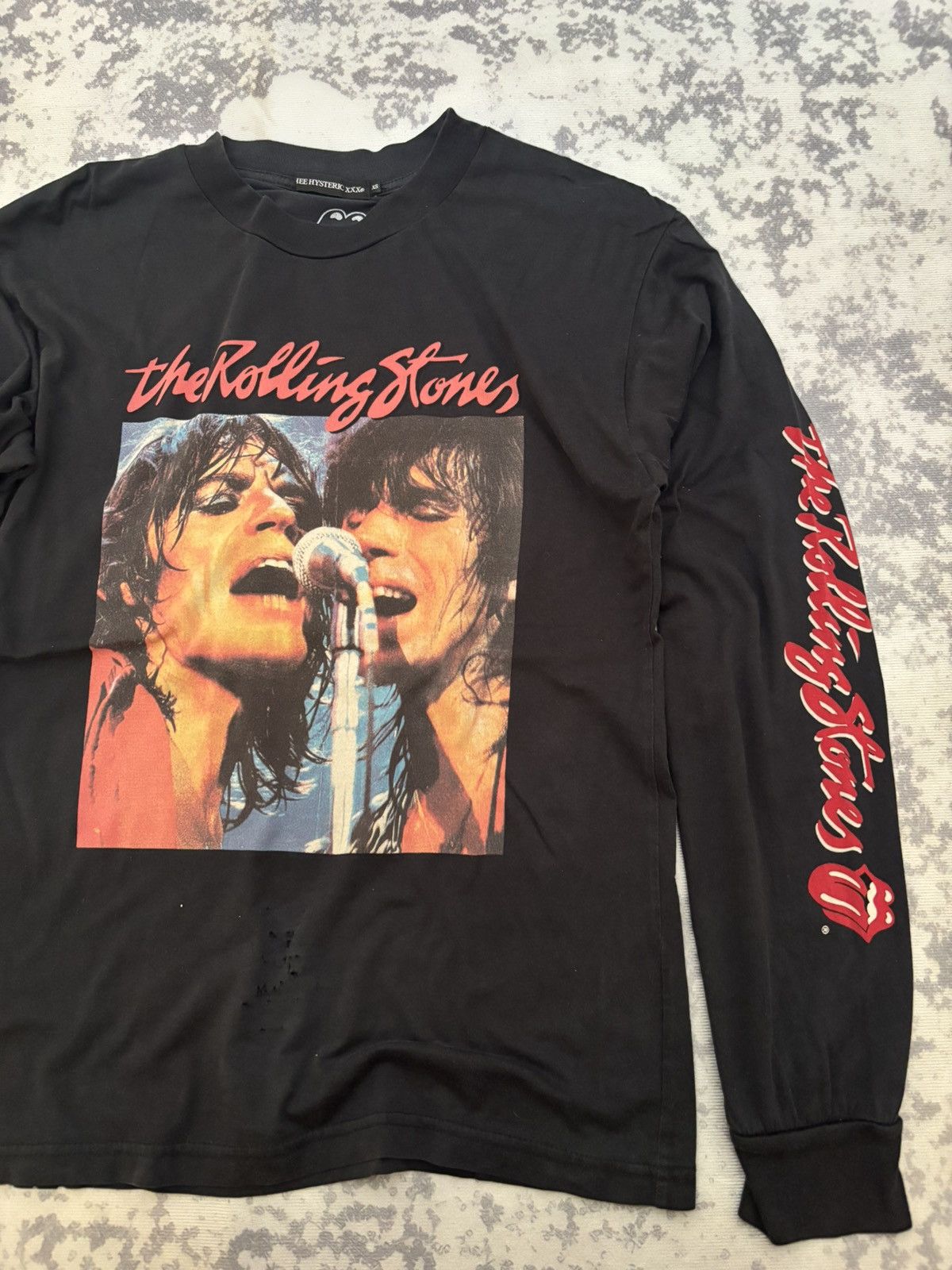 Hysteric Glamour × The Rolling Stones Hysteric Glamour X Rolling Stones Tee Size US XS / EU 42 / 0 - 2 Thumbnail