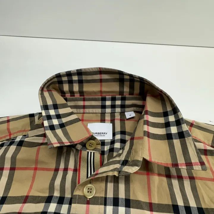 Other Burberry Burberry Vintage Check Cuffed Cotton Shirt-2507 Size US M / EU 48-50 / 2 - 4 Thumbnail