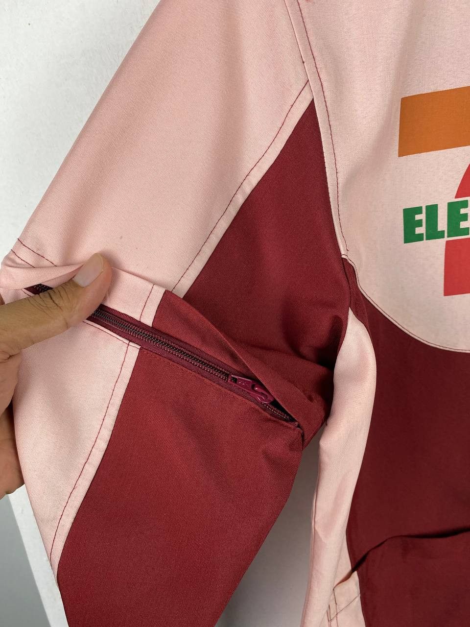 Japanese Brand vintage 7 eleven work shirt removable sleeves Size US M / EU 48-50 / 2 - 8 Thumbnail