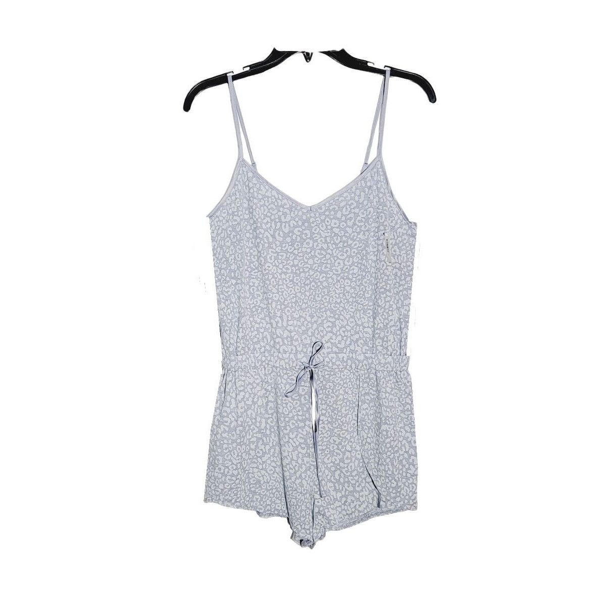 Gap ⭐GAP S Truesleep TENCEL Modal Tulip Romper Blue Leopard rela Size S / US 4 / IT 40 - 2 Thumbnail