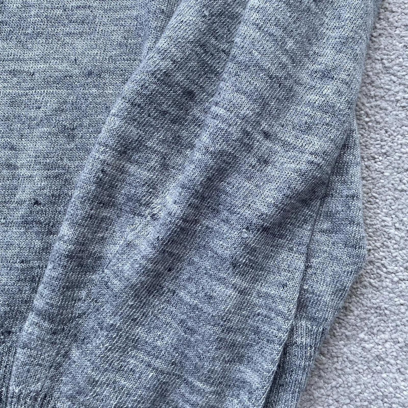 Dries Van Noten Dries Van Noten Linen V Neck Sweater Jumper Size US M / EU 48-50 / 2 - 5 Thumbnail