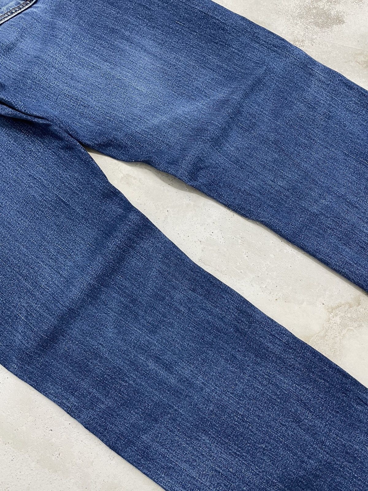 Levi's × Vintage Levis 505 Blue Washed Distressed Denim Size US 30 / EU 46 - 11 Thumbnail