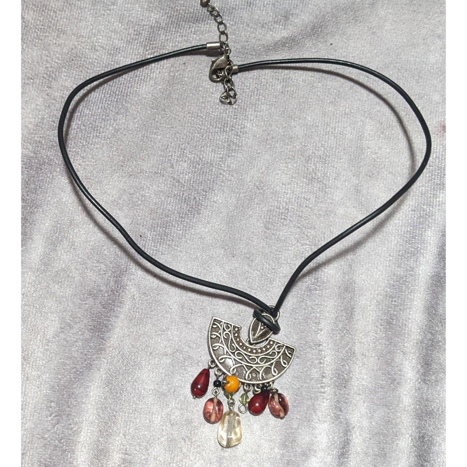 Other Retro Bohemian Glass Tassel Pendant Necklace Size ONE SIZE - 12 Thumbnail