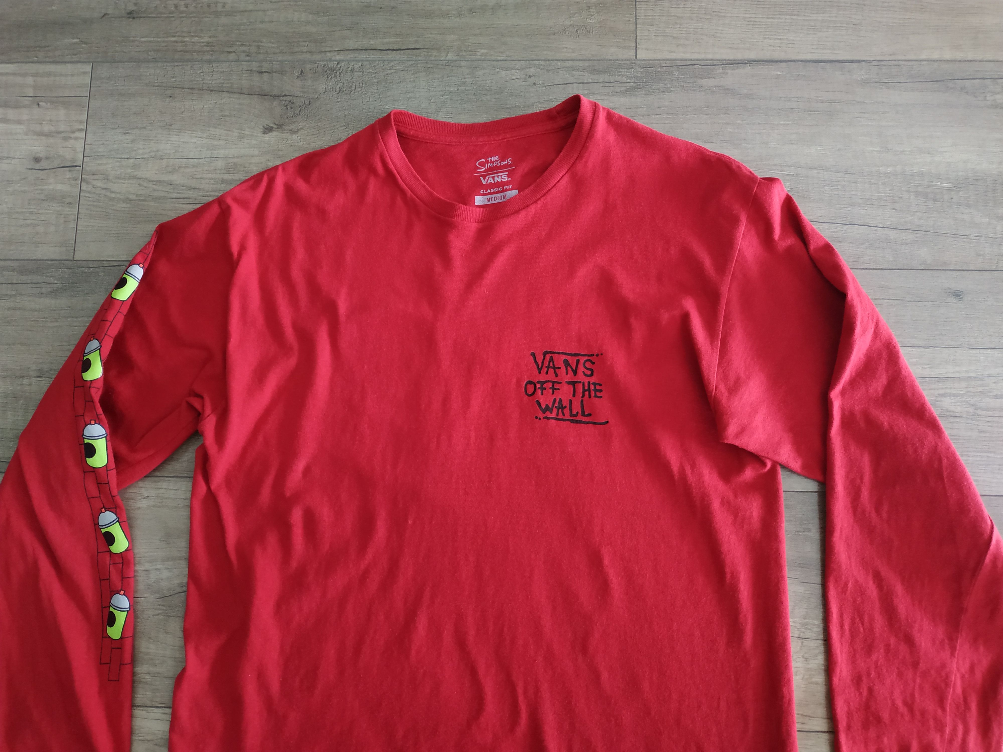 Vans VANS x The Simpsons Barto Men's T-shirt Longsleeve, MEDIUM Size US M / EU 48-50 / 2 - 3 Thumbnail