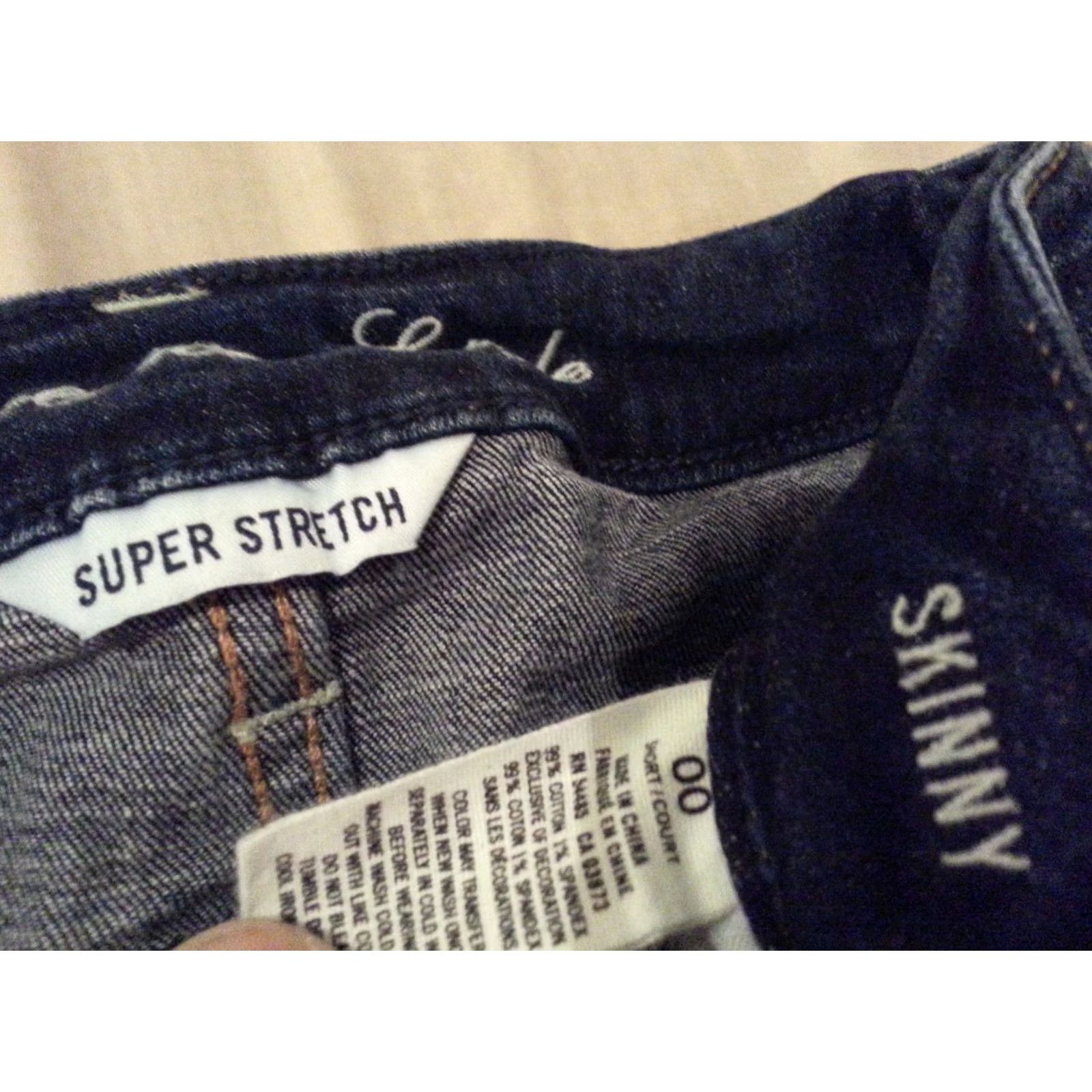 American Eagle Outfitters Womens American Eagle Outfitters Skinny Jeans 00 Short Denim Jeans Blue Regular Women Skinny 00 Short Mens? Size 24" / US 00 / IT 34 - 5 Thumbnail