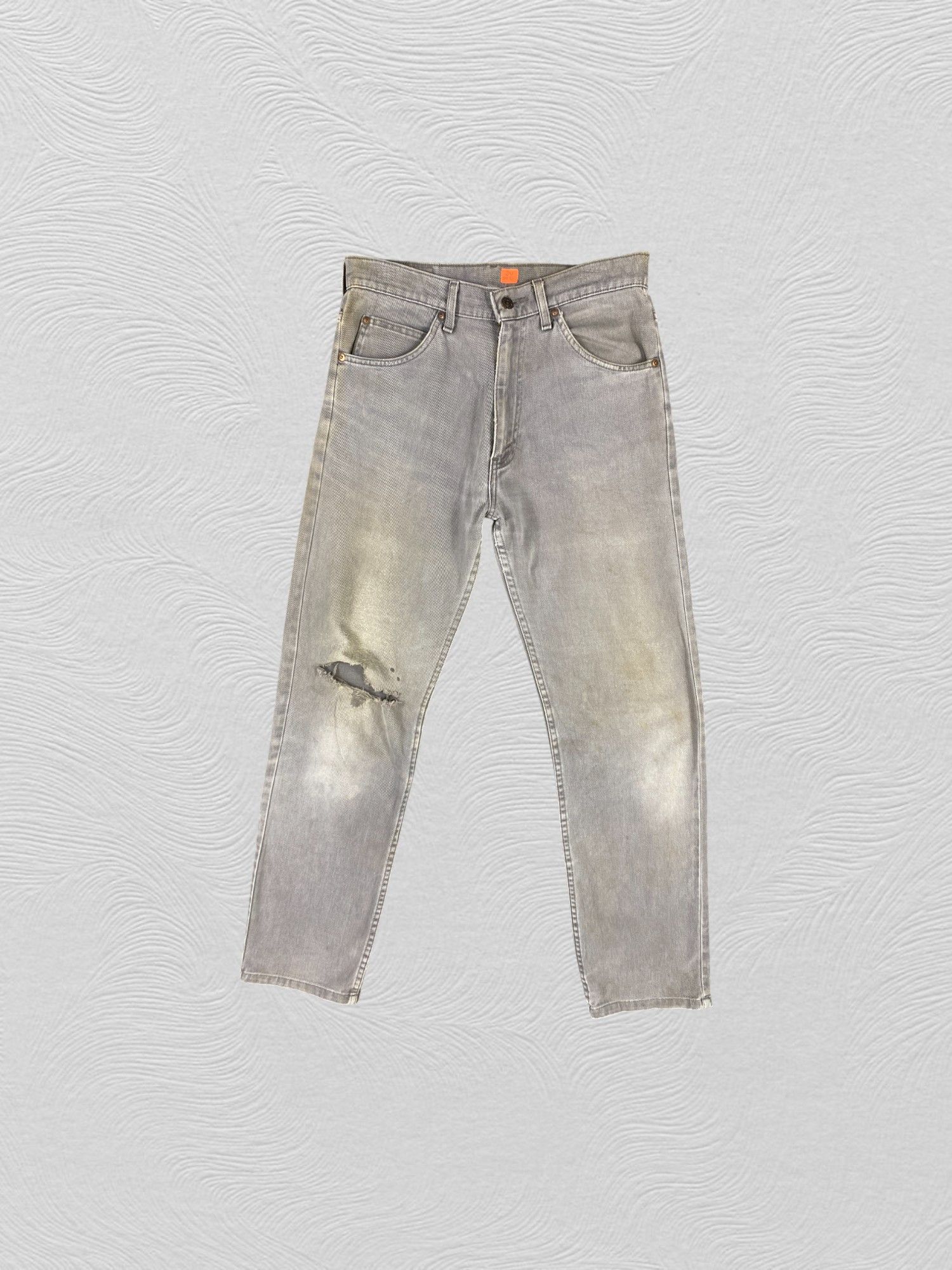 Levi's Light Grey Vintage Levi's 607 Orange Tab Denim -JN2010 Size US 30 / EU 46 - 1 Thumbnail