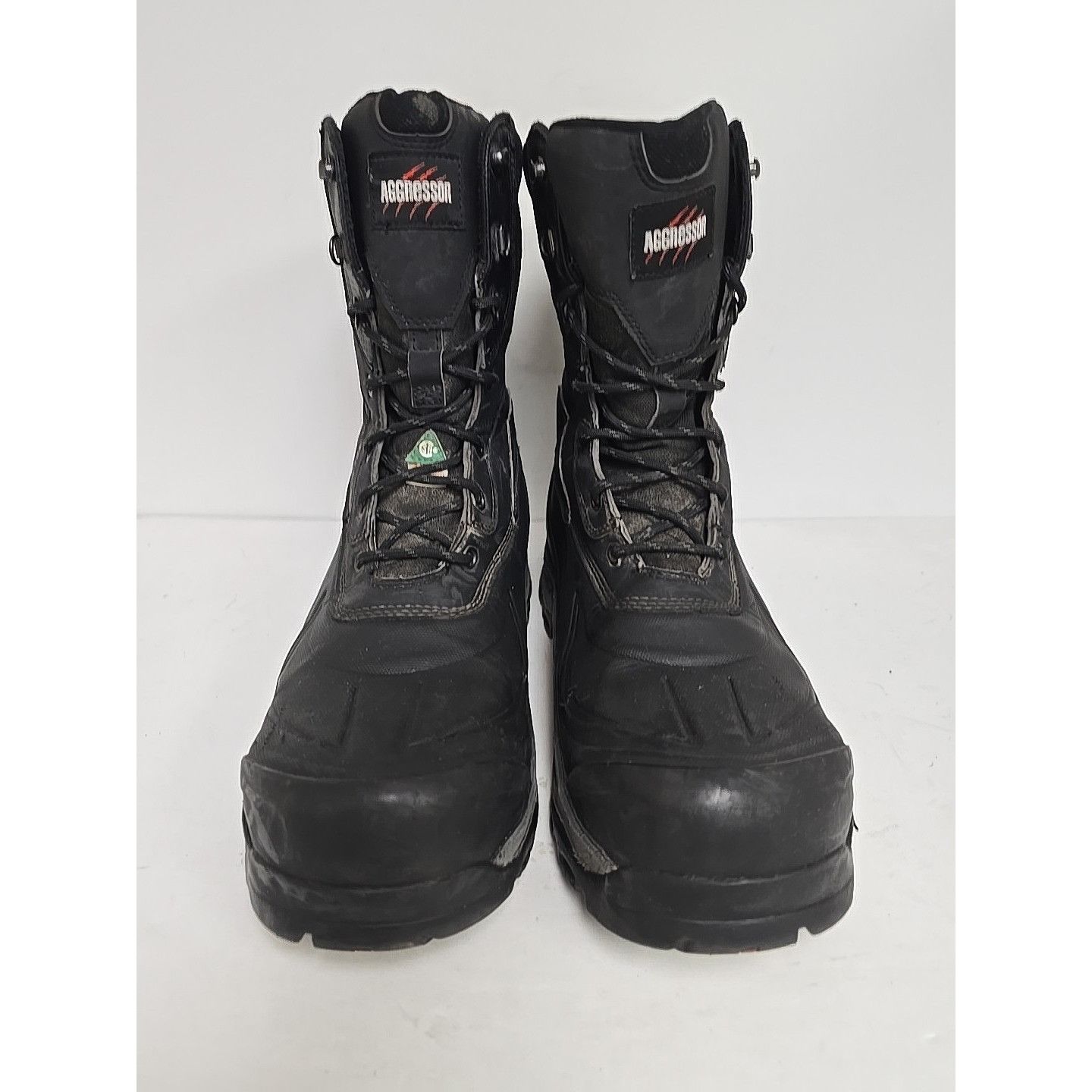 Other Aggressor Men's 8" 8910 Steel Toe Steel Plate Work Boots 13M Size US 13 / EU 46 - 6 Thumbnail