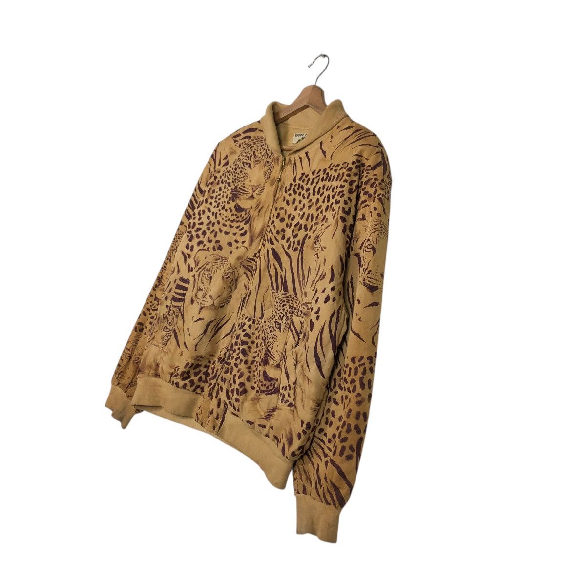 Hysteric Glamour 🔥VINTAGE BOMBER JACKET BEPPE SPADACINI SPORTS TIGER STYLE Size US M / EU 48-50 / 2 - 4 Thumbnail