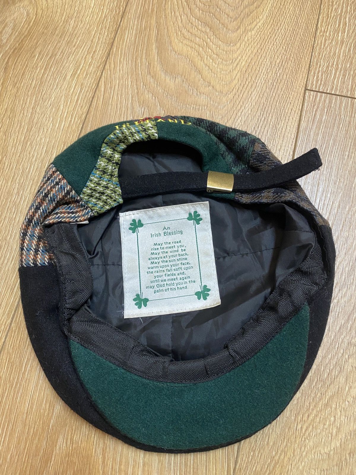 Vintage Vintage ireland patchwork rare hat Size ONE SIZE - 2 Thumbnail