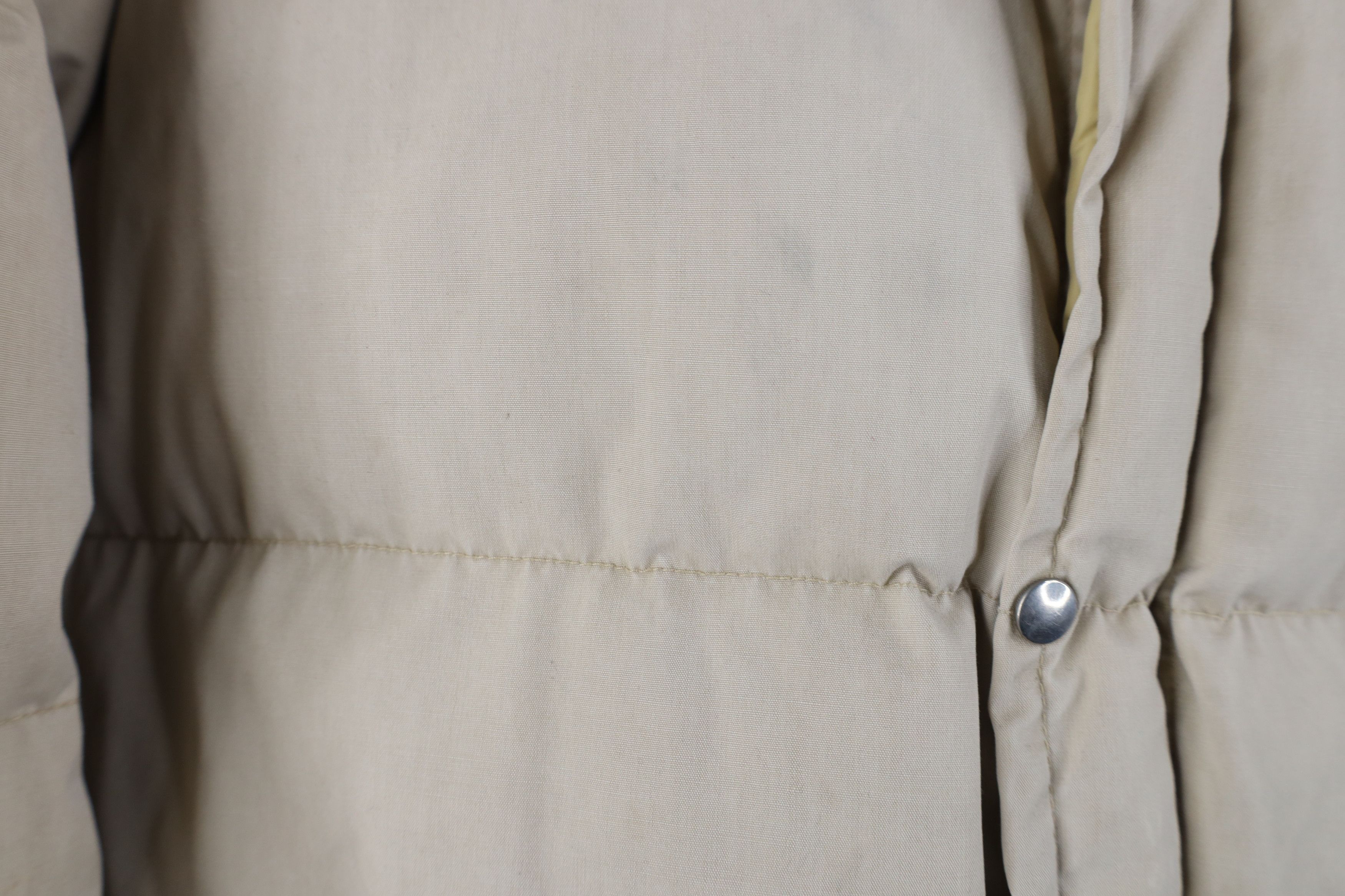Vintage Vintage 70s Streetwear Duck Down Puffer Jacket Beige USA Size US M / EU 48-50 / 2 - 6 Thumbnail