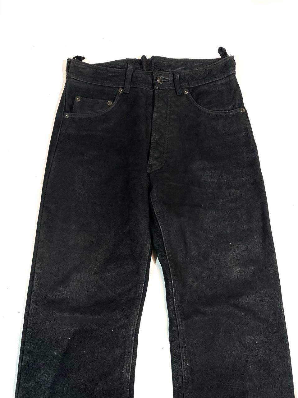 Vintage Vintage Rare Leather Racing Moto Pants Size US 28 / EU 44 - 2 Thumbnail