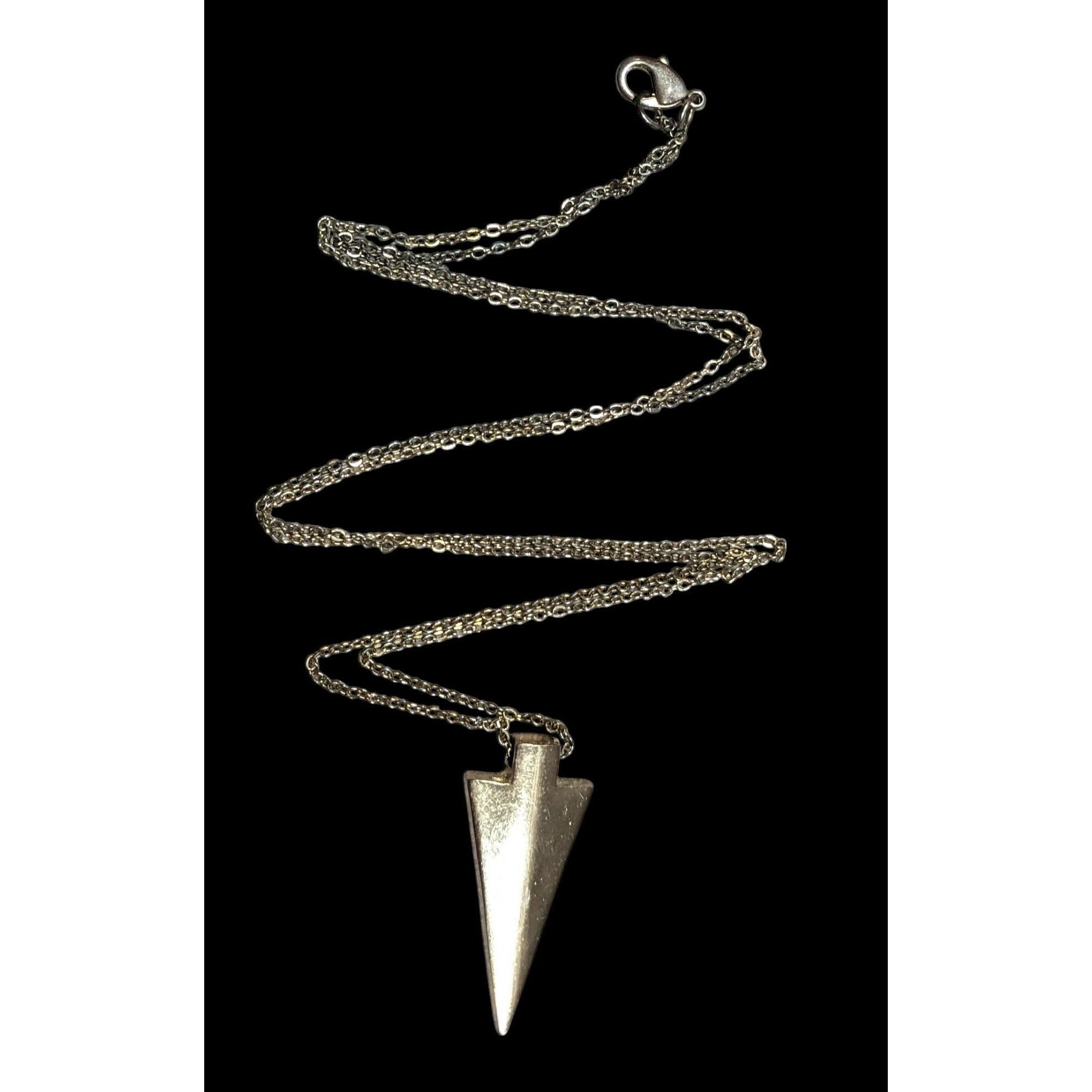 Other Modern Arrow Shaped Gold Tone Pendant Necklace Size ONE SIZE - 1 Thumbnail