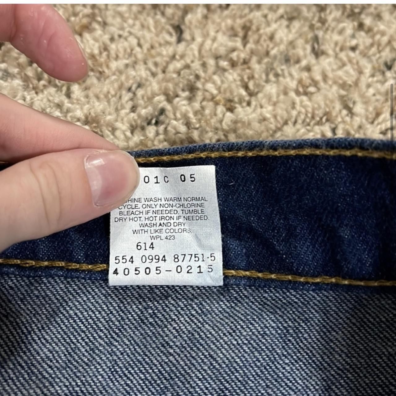 Levi's × Vintage 505 Orange Tab Levi’s Size US 34 / EU 50 - 4 Thumbnail