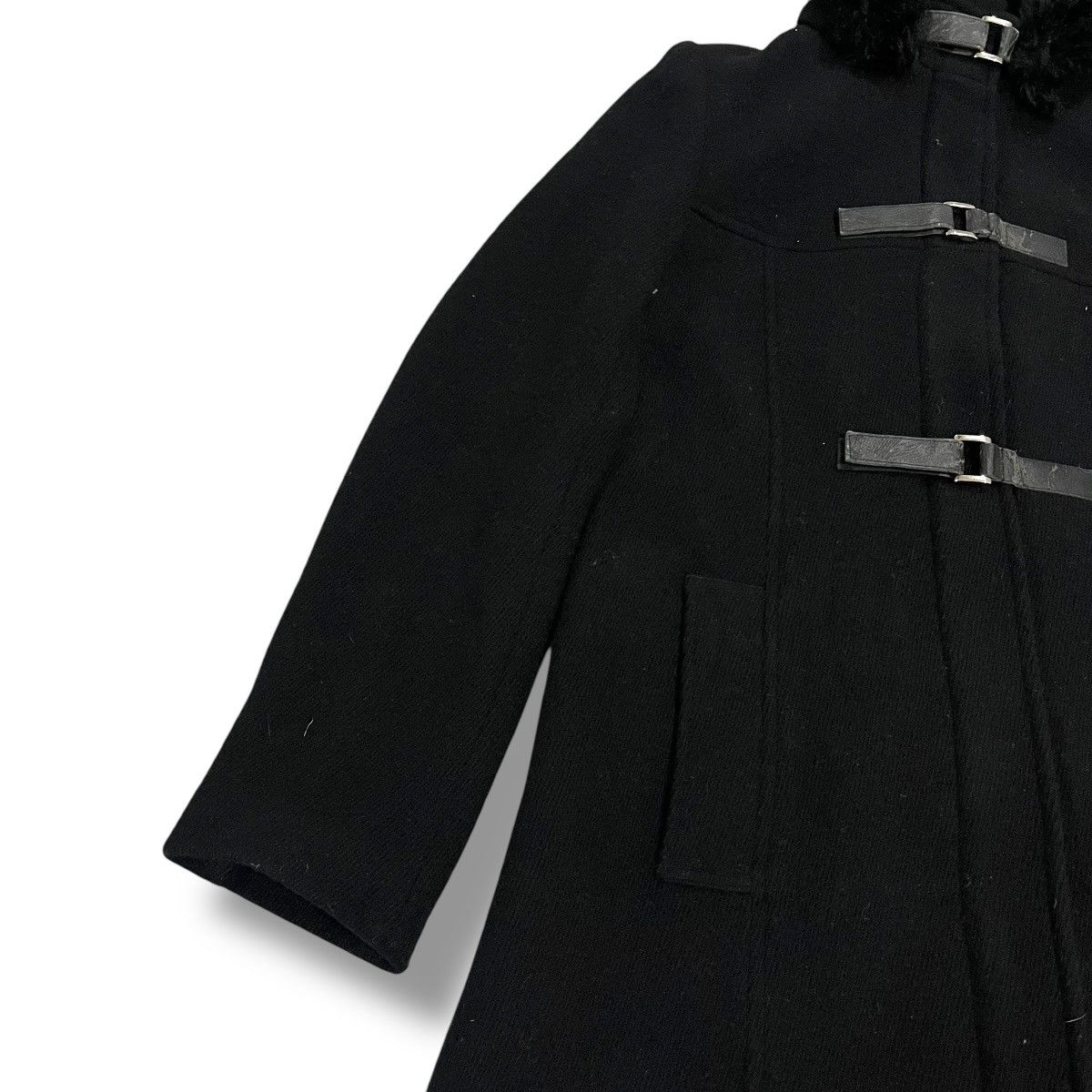 If Six Was Nine × Japanese Brand × Le Grande Bleu (L.G.B.) 🇯🇵 JAPANESE BRAND LGB GOA STYLE FUR RACCOON LONG COAT Size S / US 4 / IT 40 - 3 Thumbnail