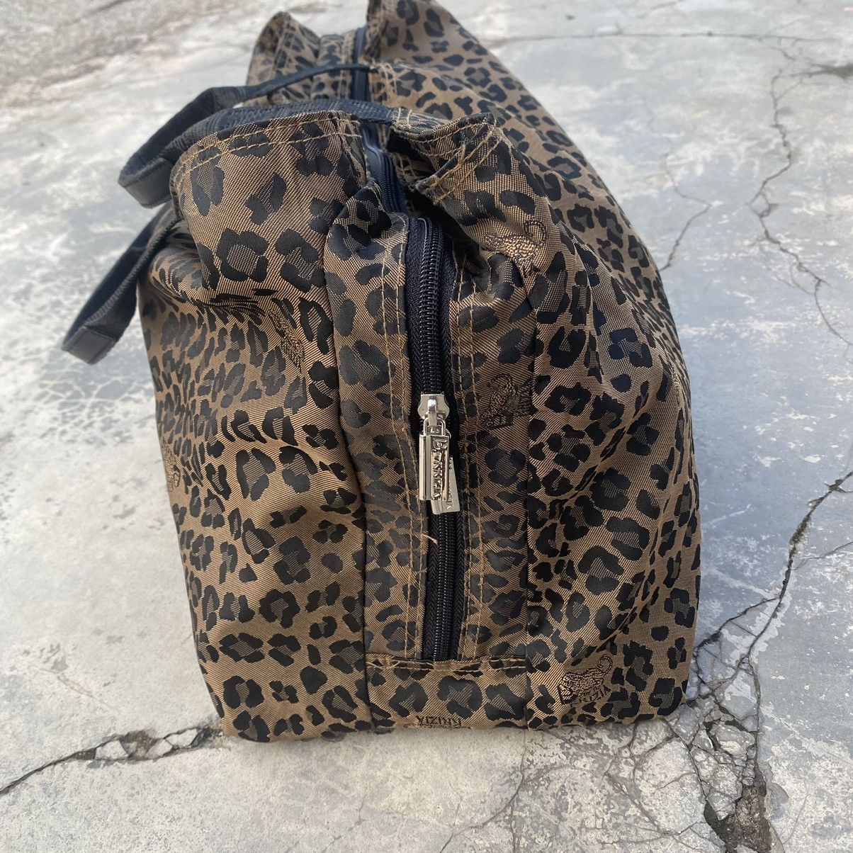 Japanese Brand × Krizia Uomo Vintage KRIZIA Leopard Hand Carry Size ONE SIZE - 5 Thumbnail