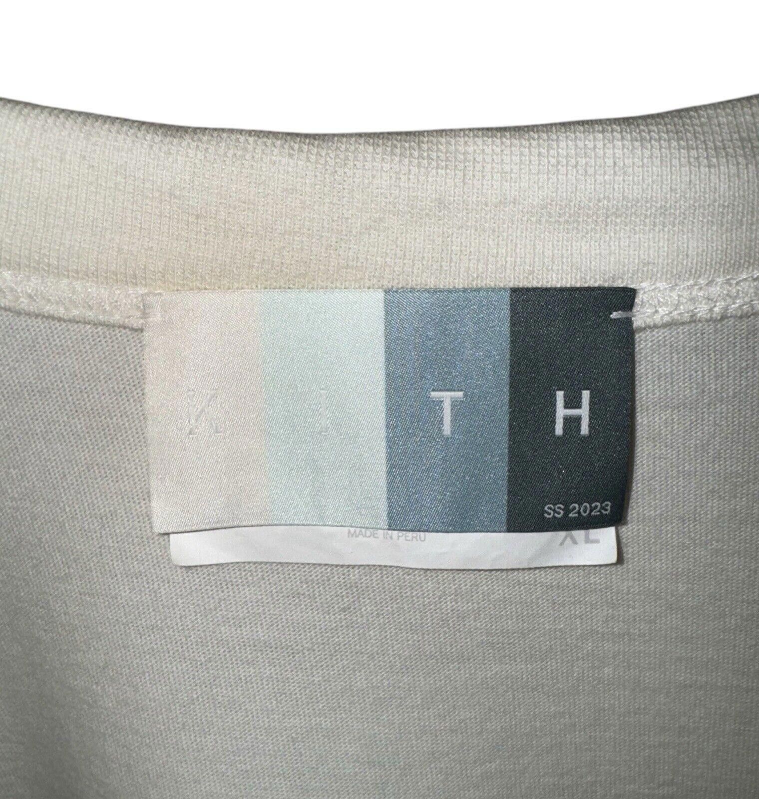 Kith Kith Leonard Pocket Tee Shirt Sandrift Cream Sz XL Size US XL / EU 56 / 4 - 6 Thumbnail