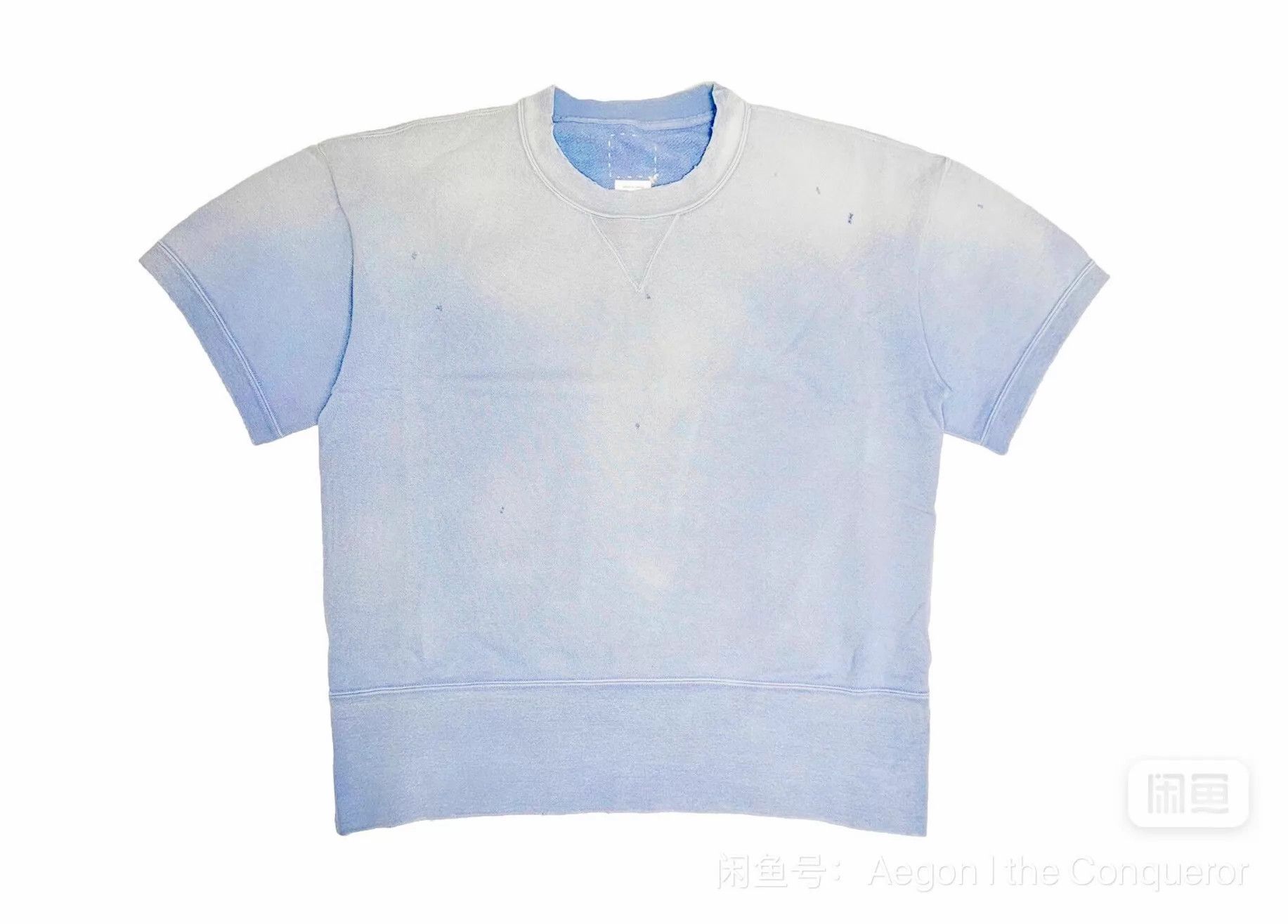 Visvim visvim 23ss court sweat s/s crash distressed blue 3 Size US L / EU 52-54 / 3 - 1 Thumbnail