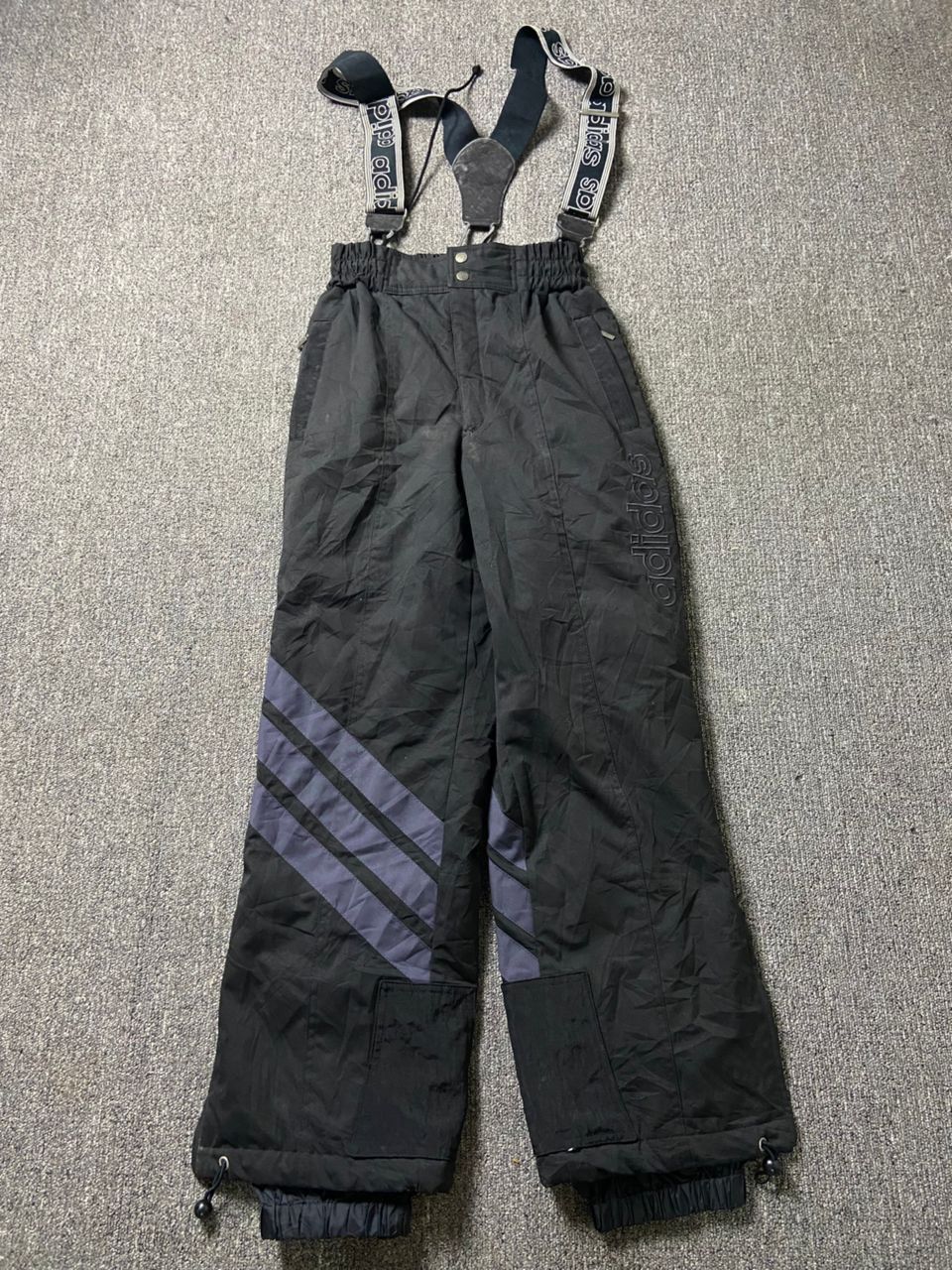 Adidas Vintage Adidas Ski Pants with Suspenders (189) Size US 26 / EU 42 - 1 Thumbnail
