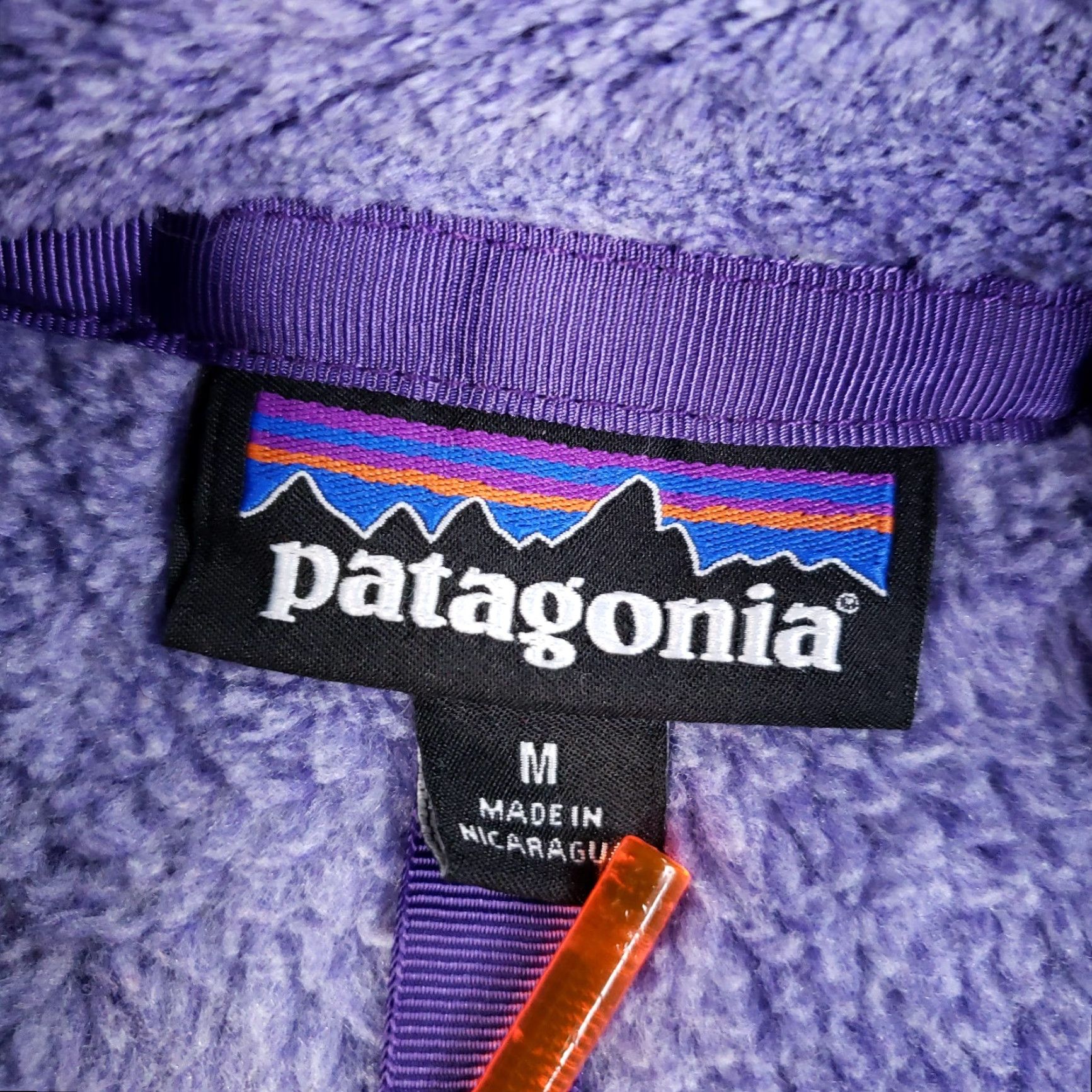 Patagonia Patagonia Sweater Womens Medium Purple Pullover Fleece Pockets 1/4 Zip Mock Neck Casual Outdoor Ski Size M / US 6-8 / IT 42-44 - 6 Thumbnail