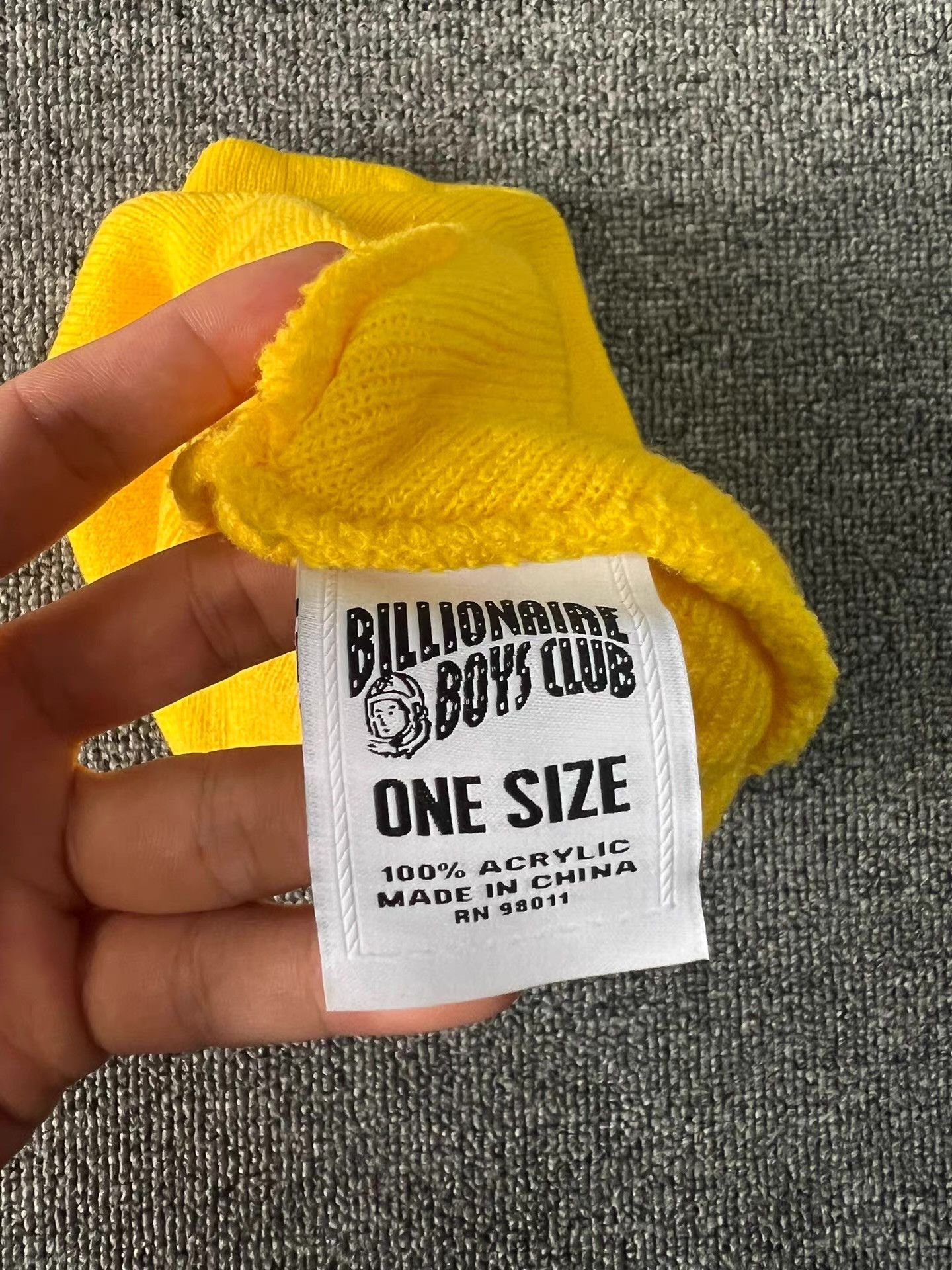 Billionaire Boys Club BBC Solid Color Knitted Beanie Q7 Size ONE SIZE - 3 Thumbnail