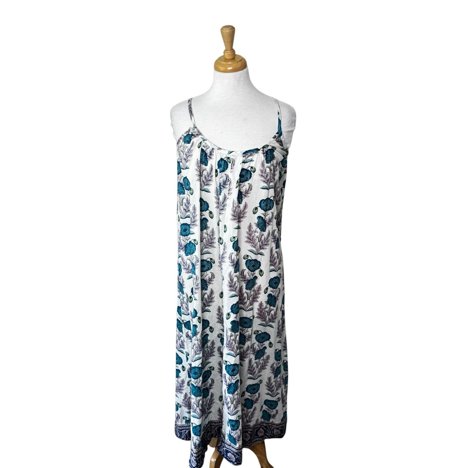 Other PINK CHICKEN Cotton Andie Spaghetti Strap Maxi Dress Size S / US 4 / IT 40 - 2 Thumbnail