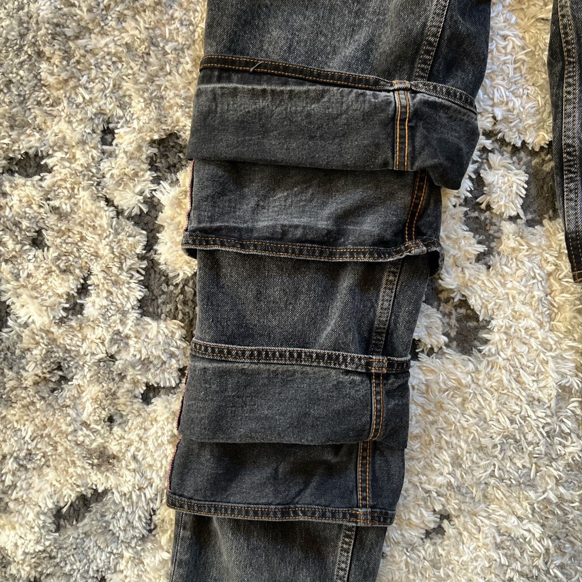 Y/Project Y/Project Multi-Cuff Denim Jeans Size US 30 / EU 46 - 2 Thumbnail