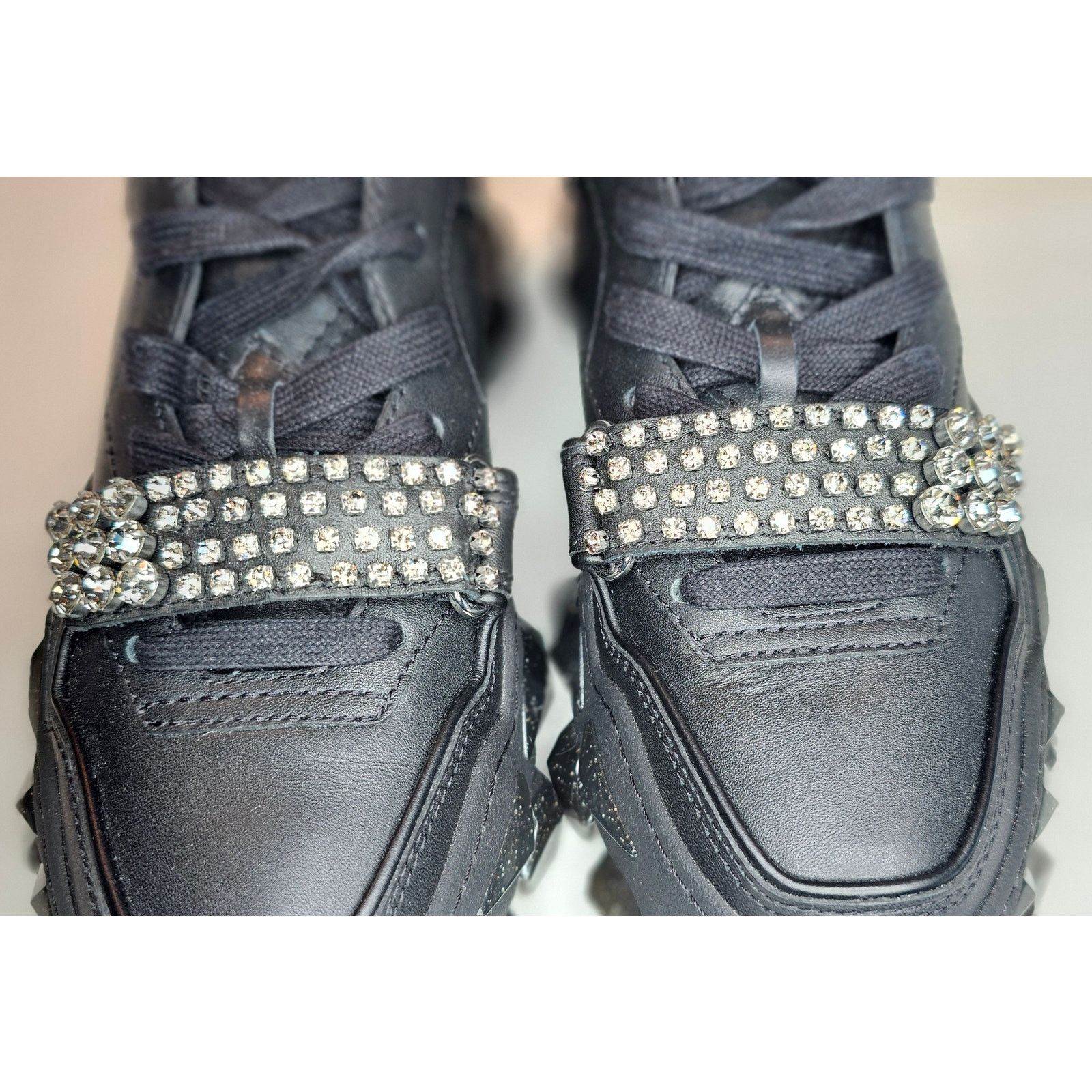 Jimmy Choo Jimmy Choo Diamond Leather Trainers Size 36 Size US 6 / IT 36 - 11 Thumbnail