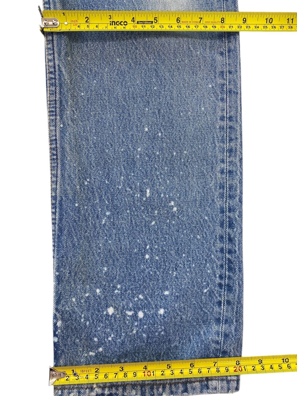 Levi's Levi’s Faded Wash Style Paint Splash Leg Jeans Size US 32 / EU 48 - 9 Thumbnail