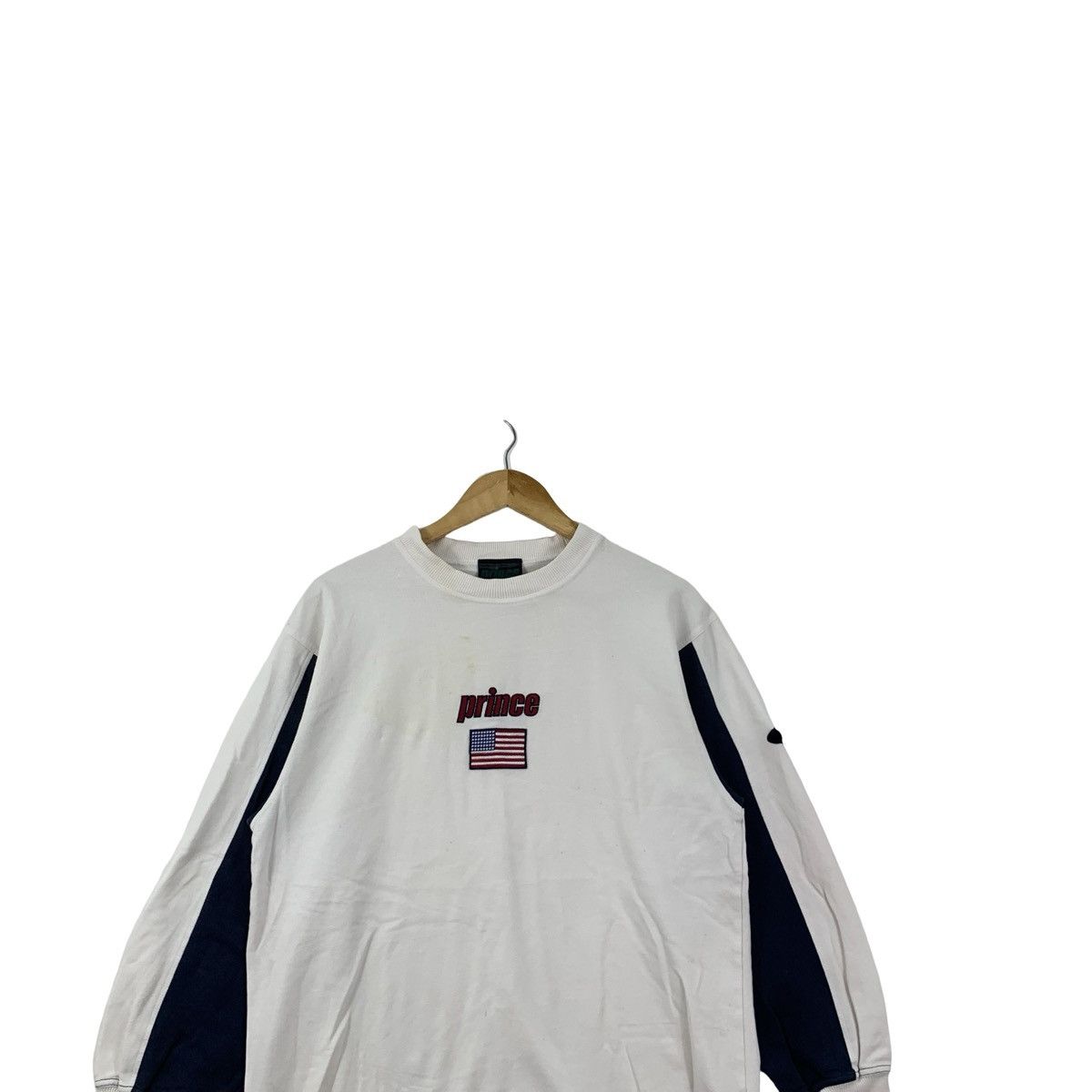 Vintage Logo Sweatshirt Sweater Top National League Size L / US 10 / IT 46 - 2 Thumbnail