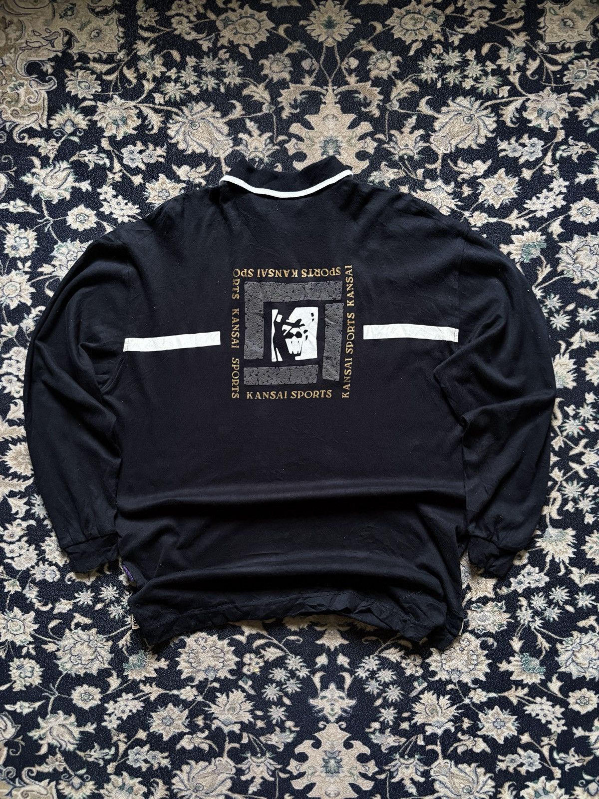 Designer × Kansai Yamamoto × Vintage Vintage Kansai Yamamoto Kansai Sport YKK Zip Size US L / EU 52-54 / 3 - 2 Thumbnail