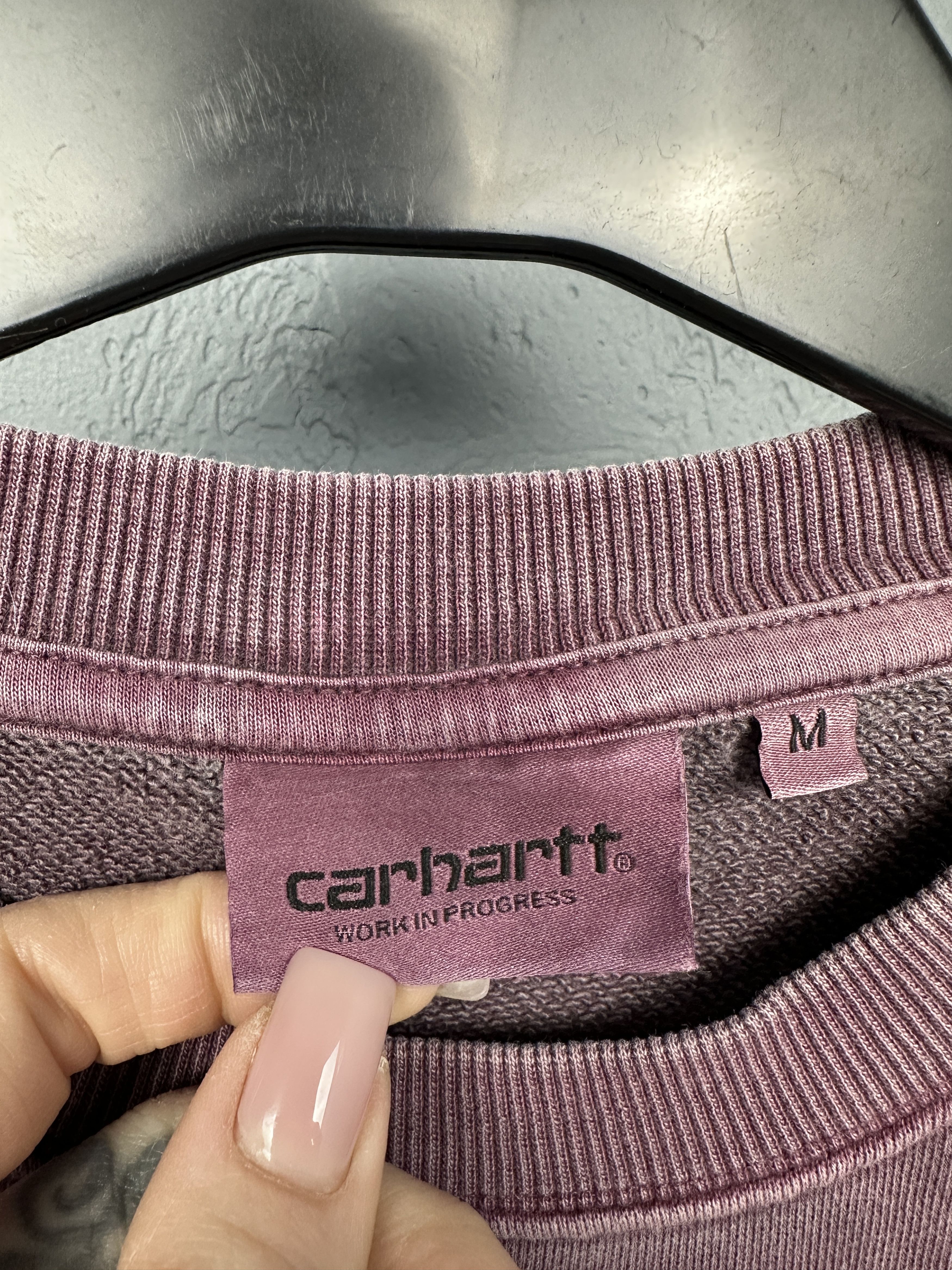 Carhartt Wip Carhartt WIP Mens Washed Cotton Nelson Sweatshirt Size US M / EU 48-50 / 2 - 4 Thumbnail