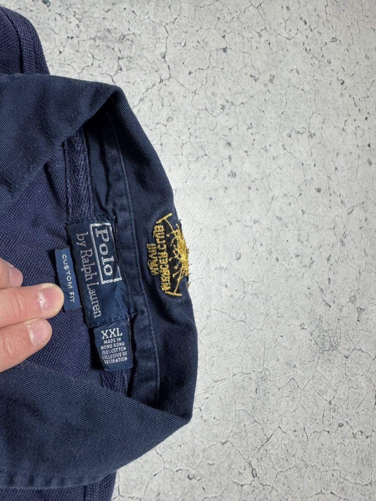 Polo Ralph Lauren Polo Ralph Lauren Vintage Mercer Club Polo Shirt Size US XXL / EU 58 / 5 - 7 Thumbnail