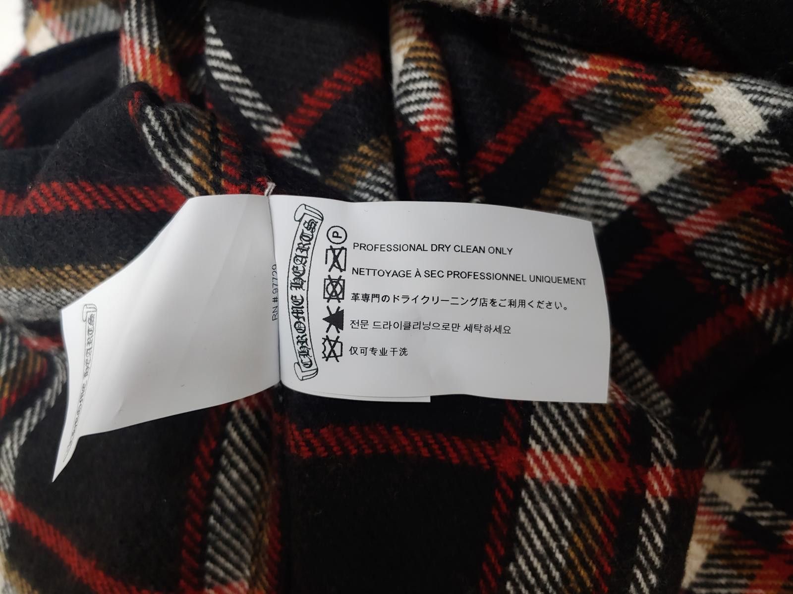 Chrome Hearts Chrome Hearts Flannel Overshirt Size ONE SIZE - 6 Thumbnail