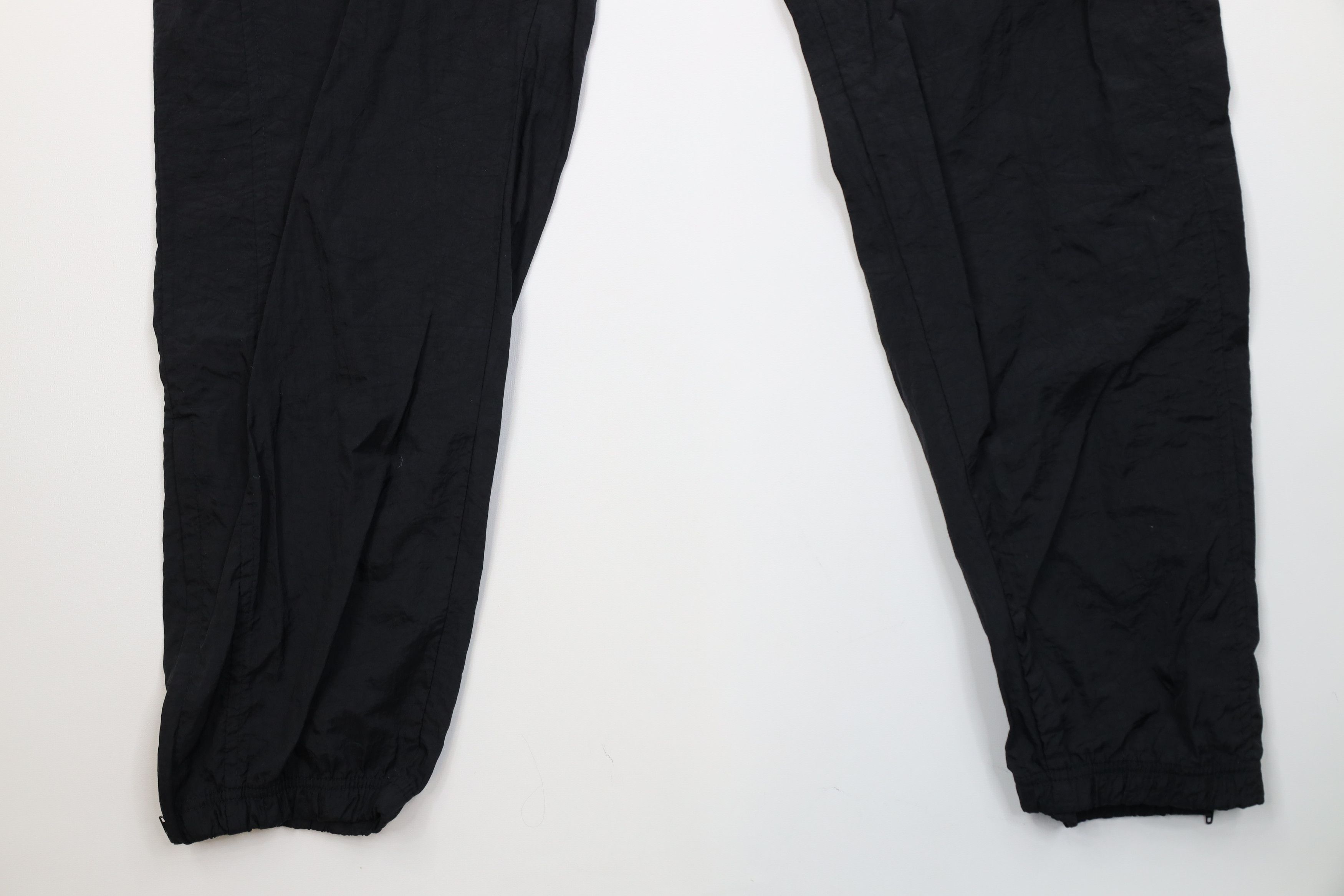 Reebok Vintage 90s Reebok Windbreaker Joggers Pants Black Nylon Size US 36 / EU 52 - 4 Thumbnail