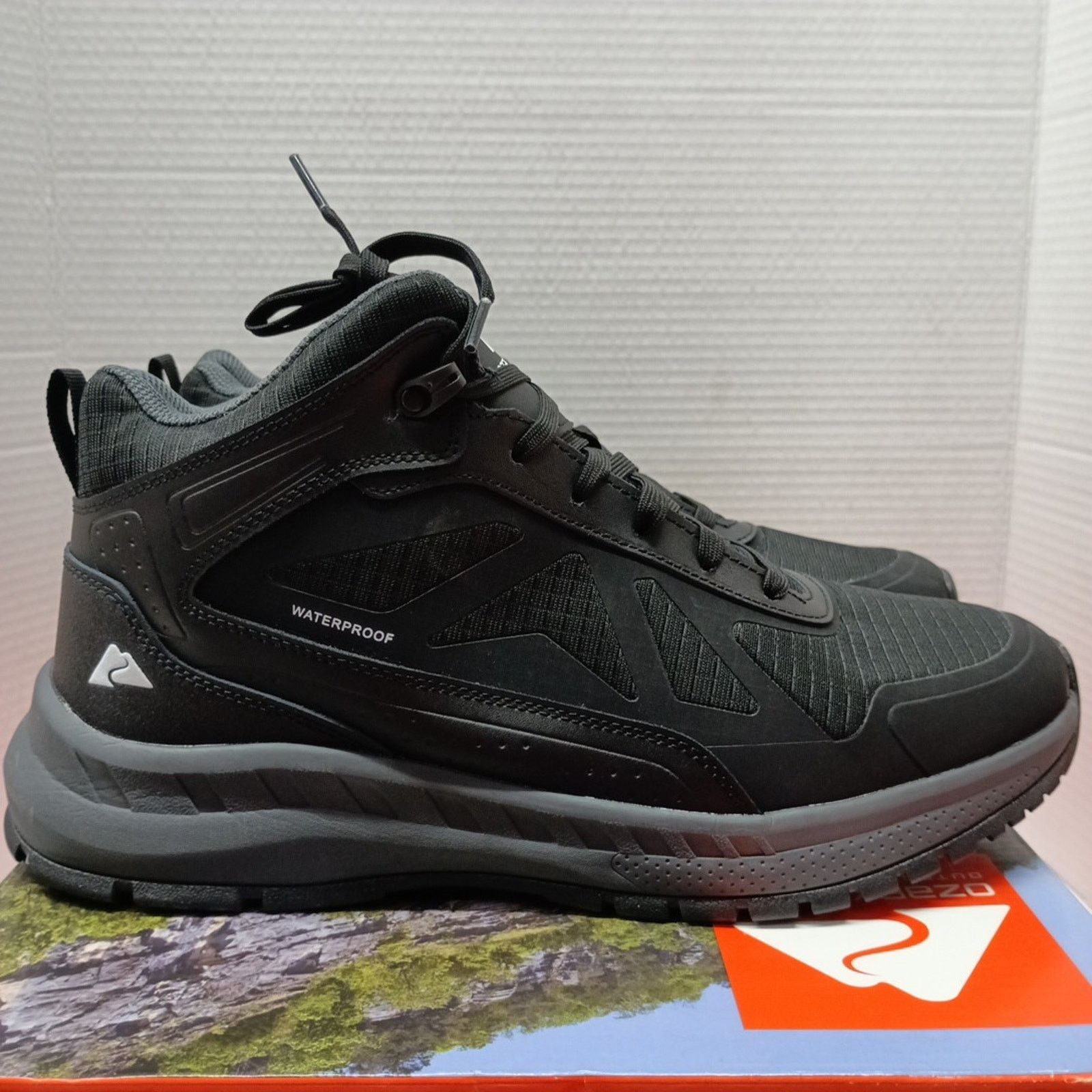 Other Mens size 11.5 Ozark Trail Tech Hiker Waterproof Boots Black Size US 11.5 / EU 44-45 - 1 Thumbnail