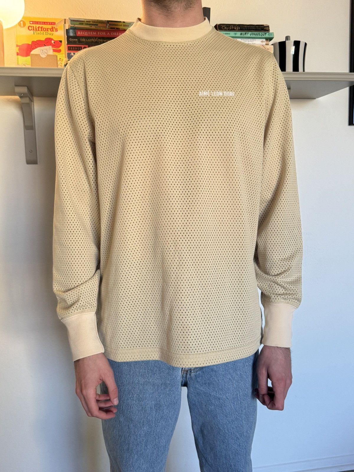 Aime Leon Dore Aime Leon Dore Mesh Long Sleeve Size US M / EU 48-50 / 2 - 1 Thumbnail